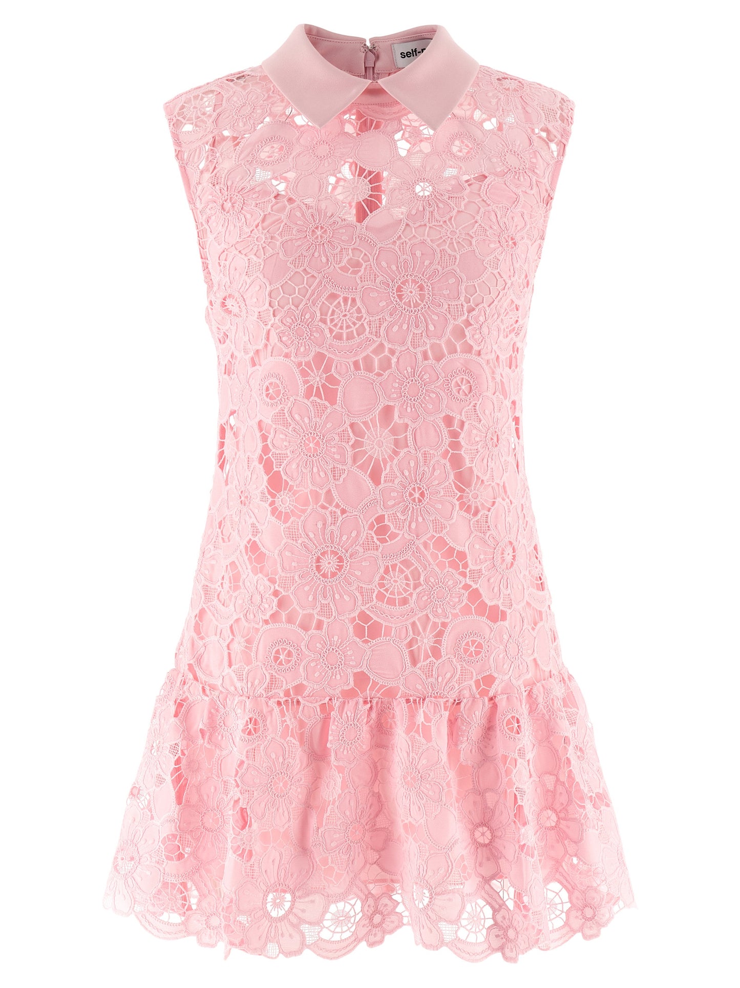 Self Portrait Women 'Pink Lace Collared' Dress SELF-PORTRAIT