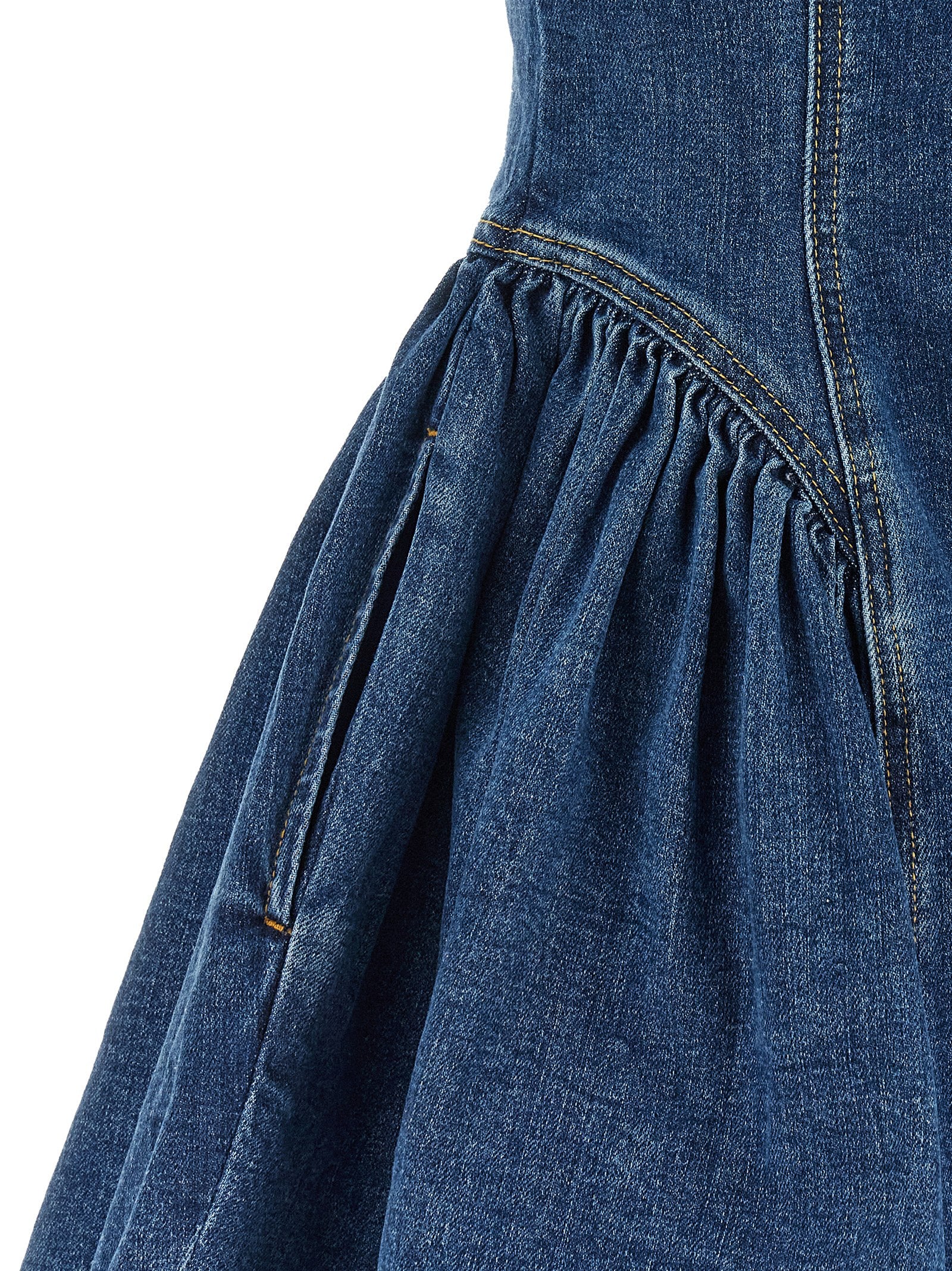 Self Portrait Women Denim Mini Dress SELF-PORTRAIT