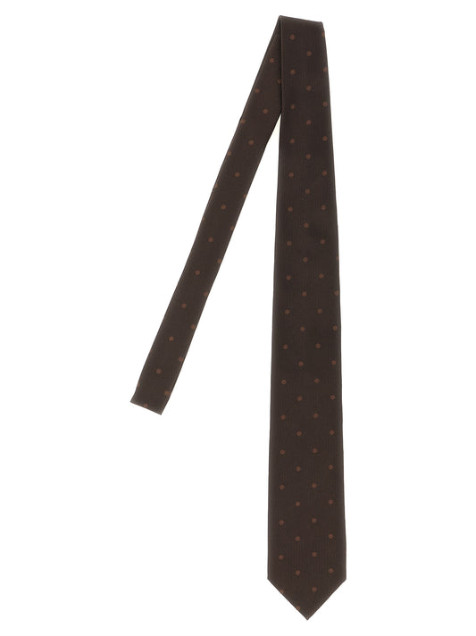 Tom Ford Men Polka Dot Silk Tie