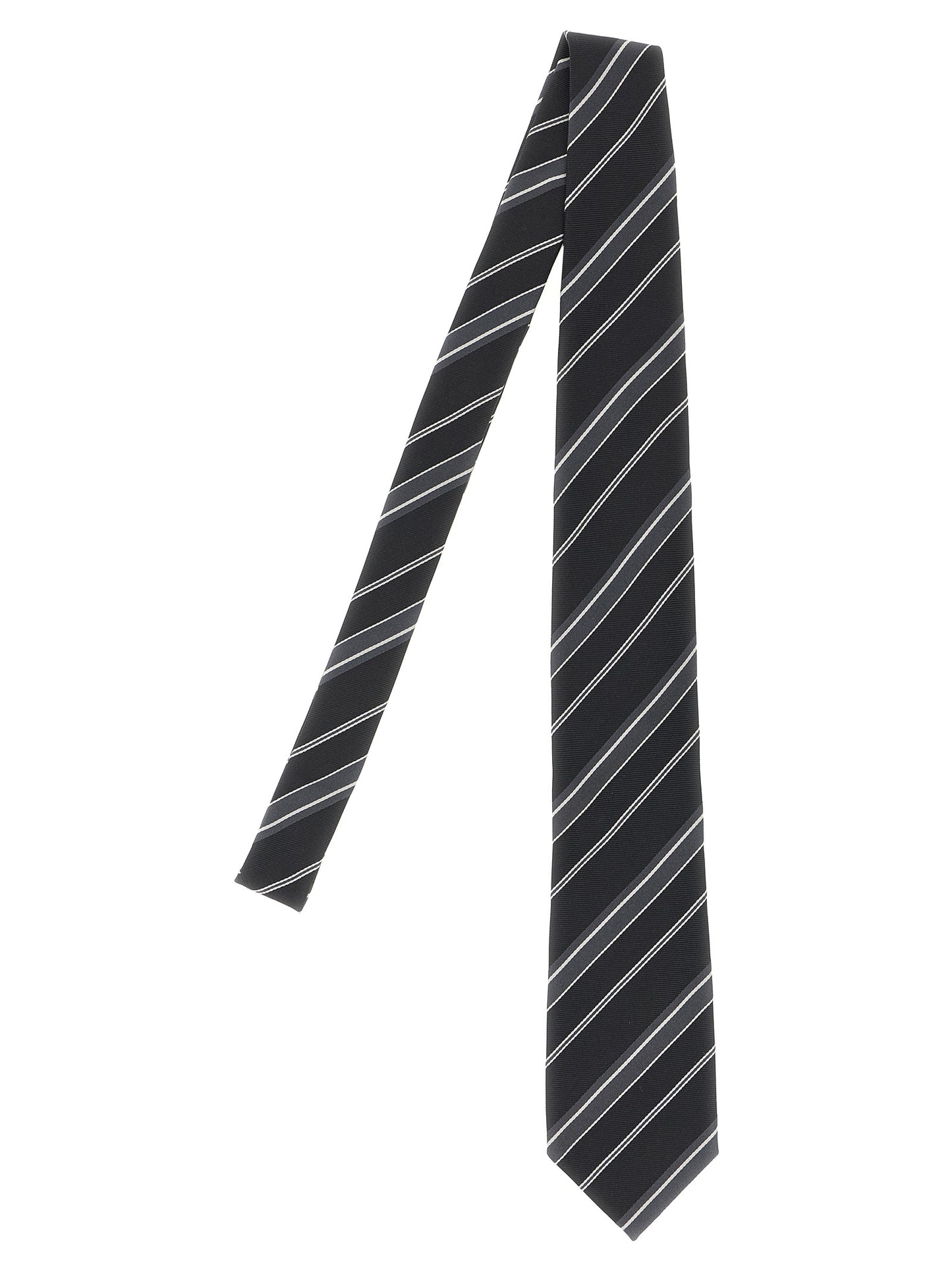 Tom Ford Men Diagonal Striped Tie TOM FORD