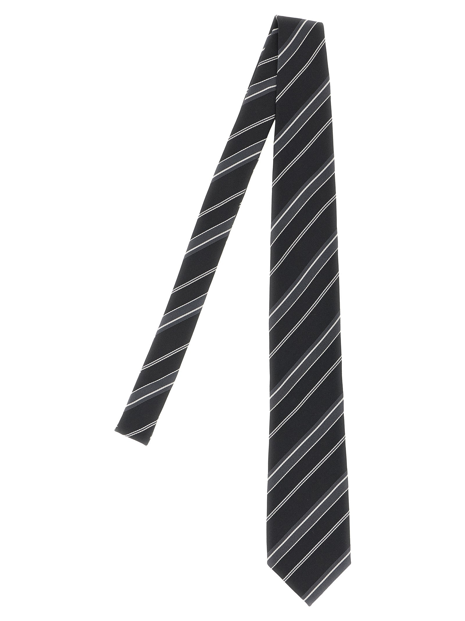 Tom Ford Men Diagonal Striped Tie TOM FORD