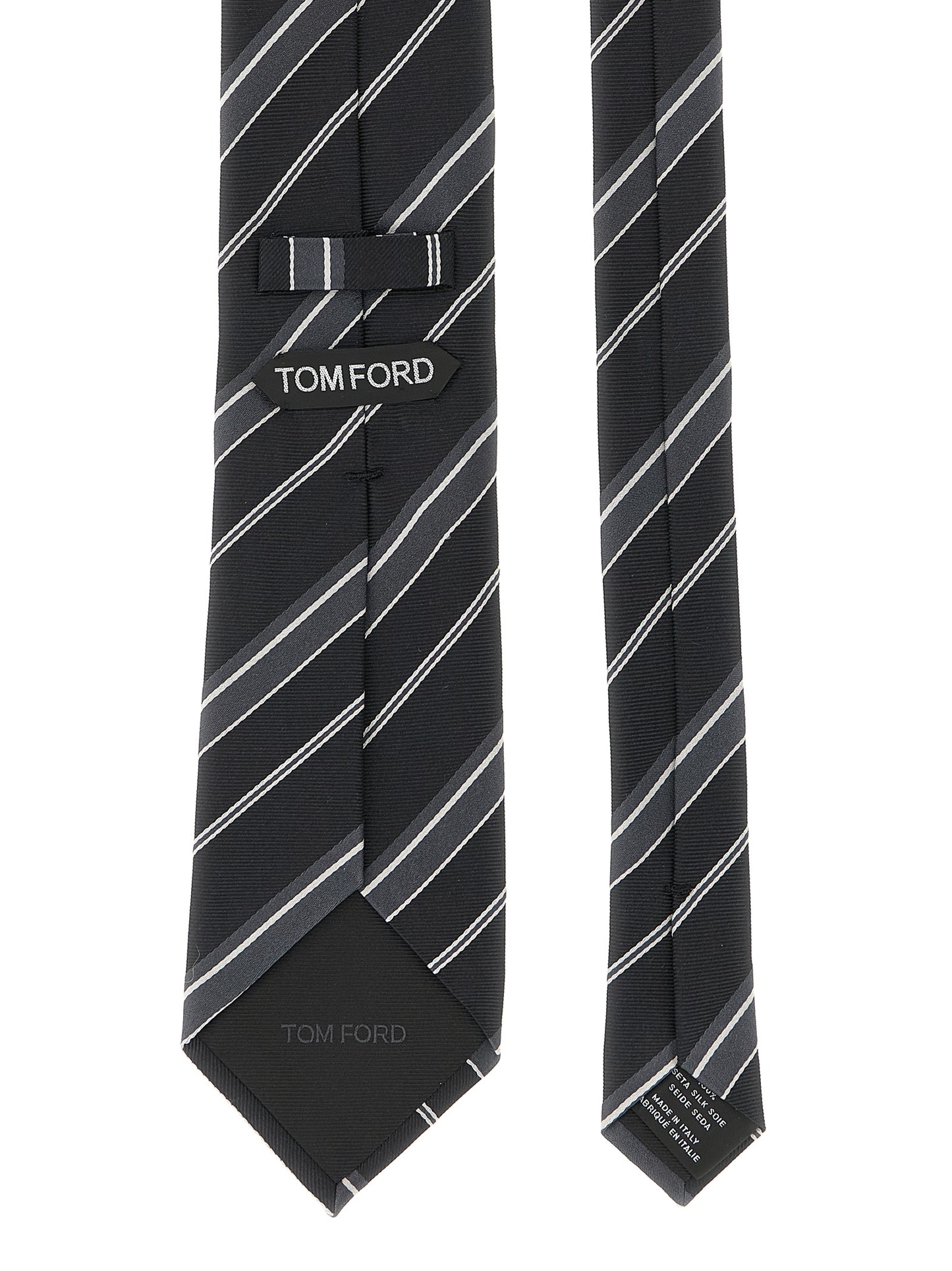 Tom Ford Men Diagonal Striped Tie TOM FORD