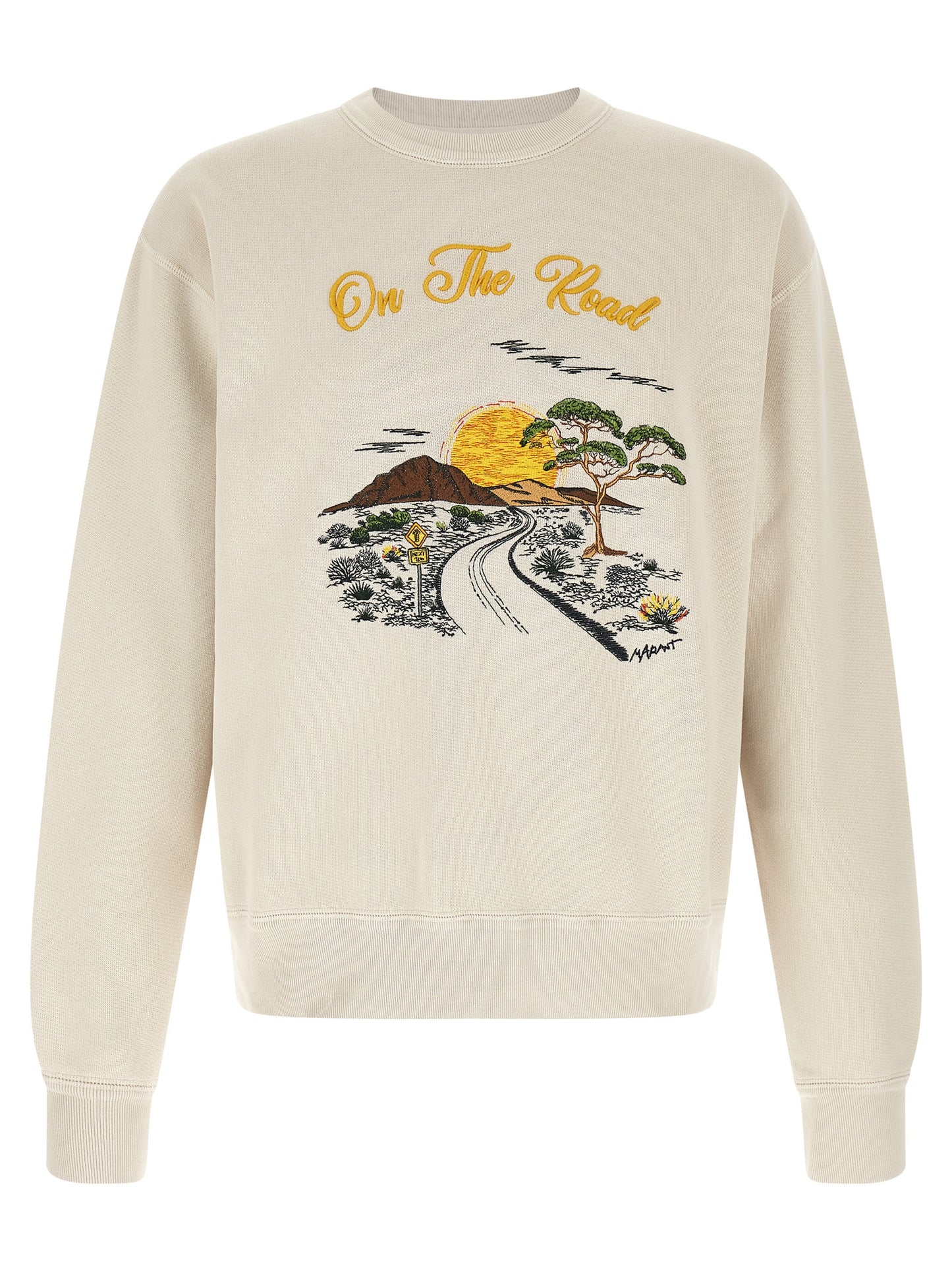 Marant Men 'Mikoy-Gb' Sweatshirt With Embroidery ISABEL MARANT