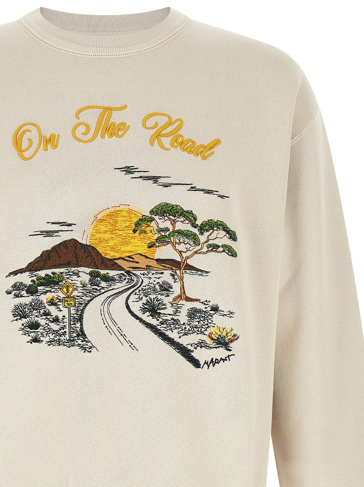 Marant Men 'Mikoy-Gb' Sweatshirt With Embroidery ISABEL MARANT
