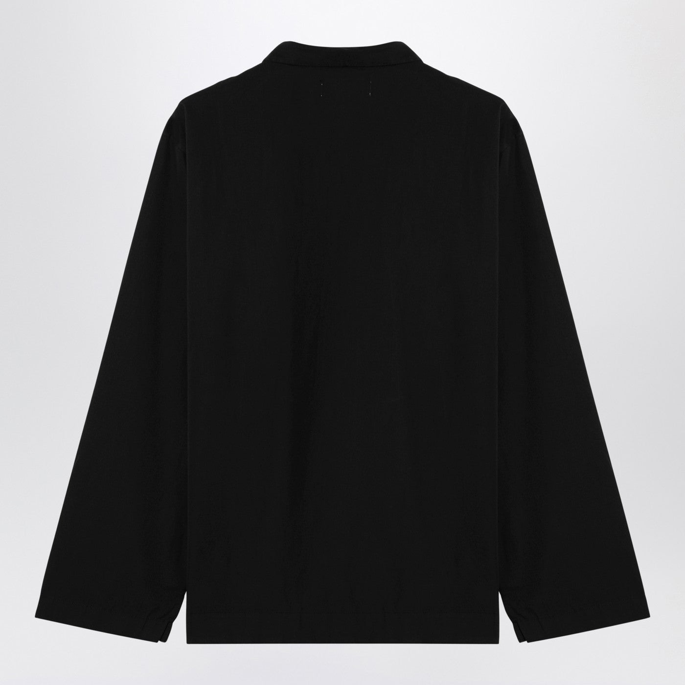 Tekla Black Pyjama Shirt Men Tekla
