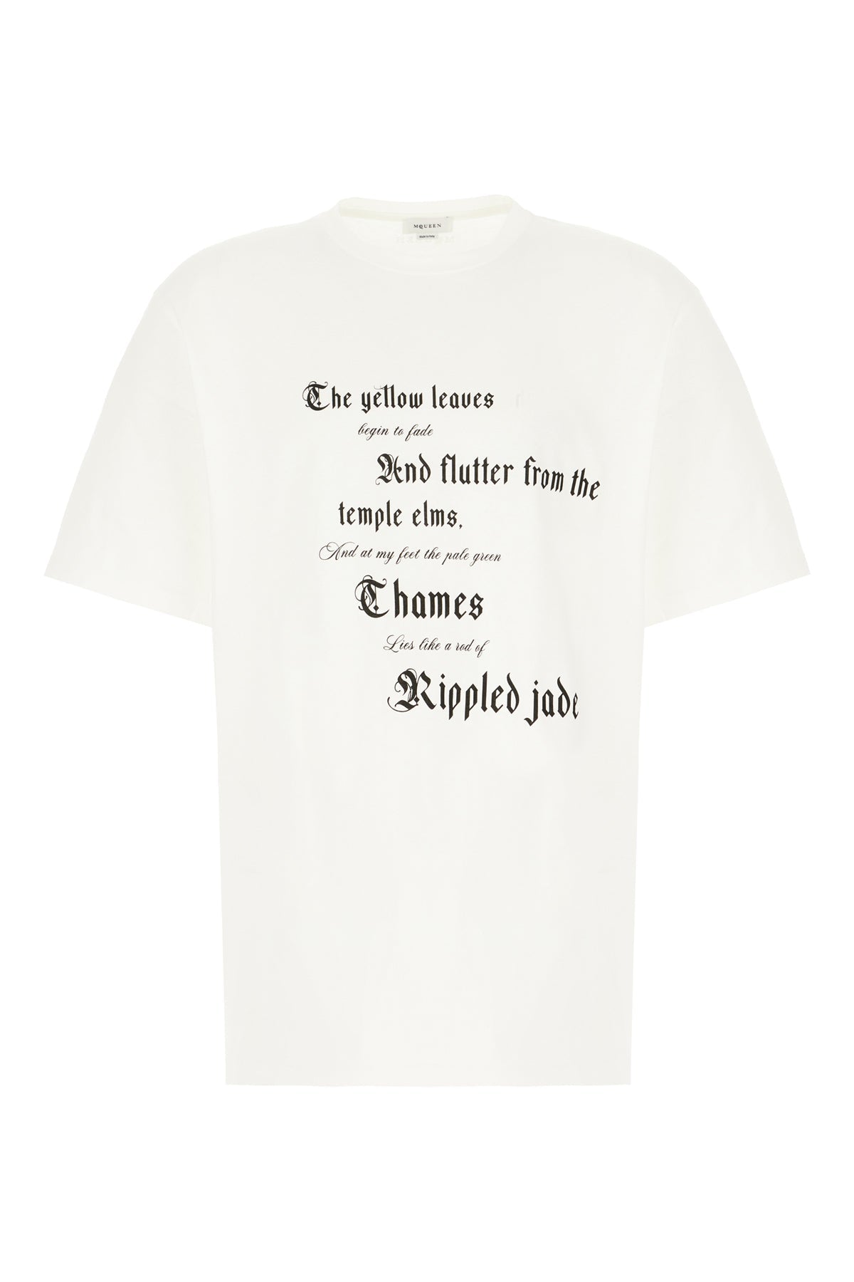 Alexander Mcqueen Man Clothing T-Shirt ALEXANDER MCQUEEN