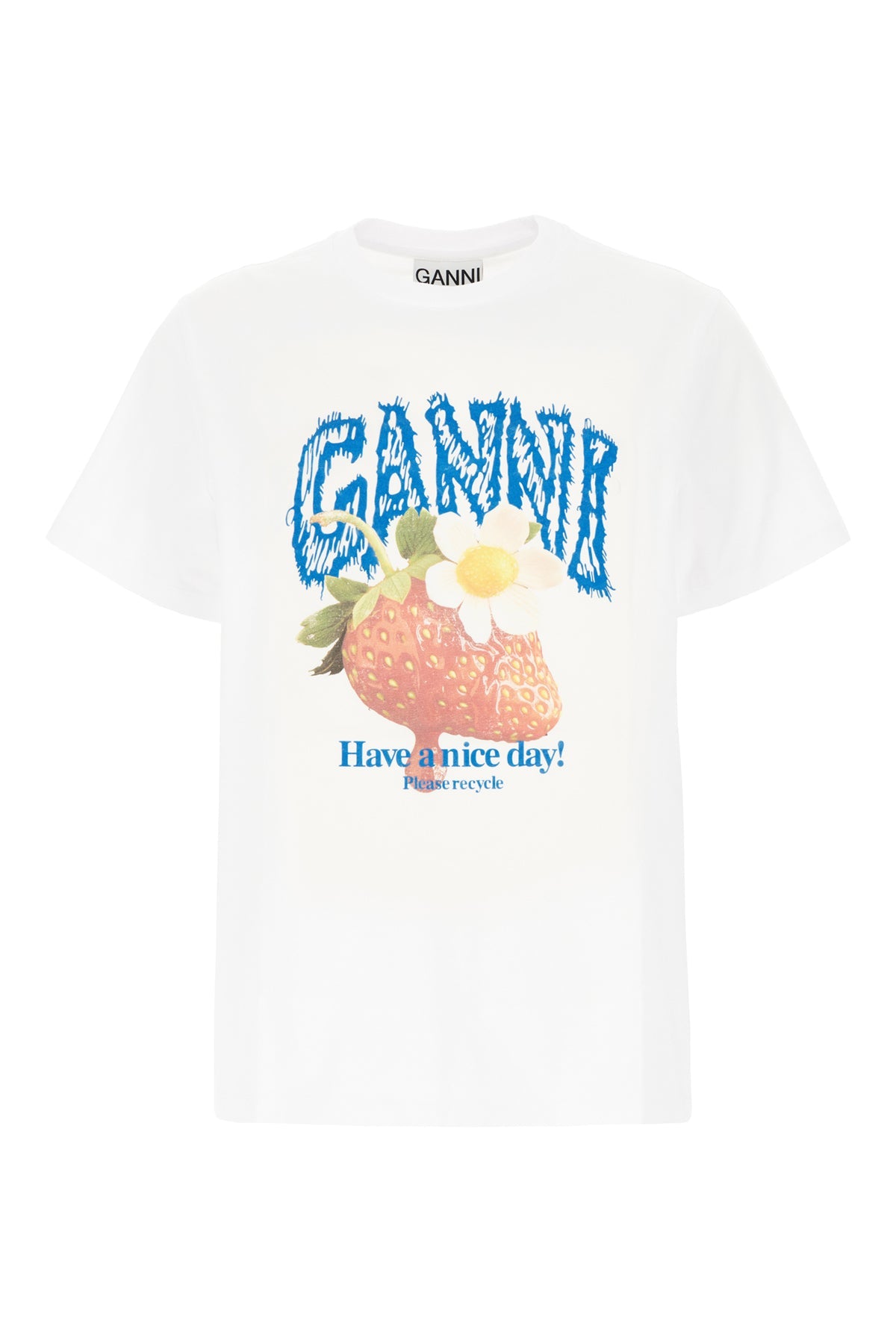 Ganni Woman Clothing T-Shirt GANNI