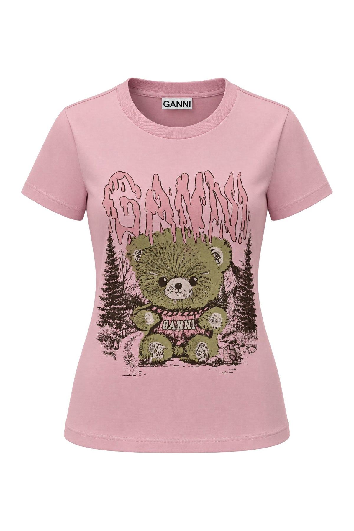 Ganni Woman Clothing T-Shirt GANNI