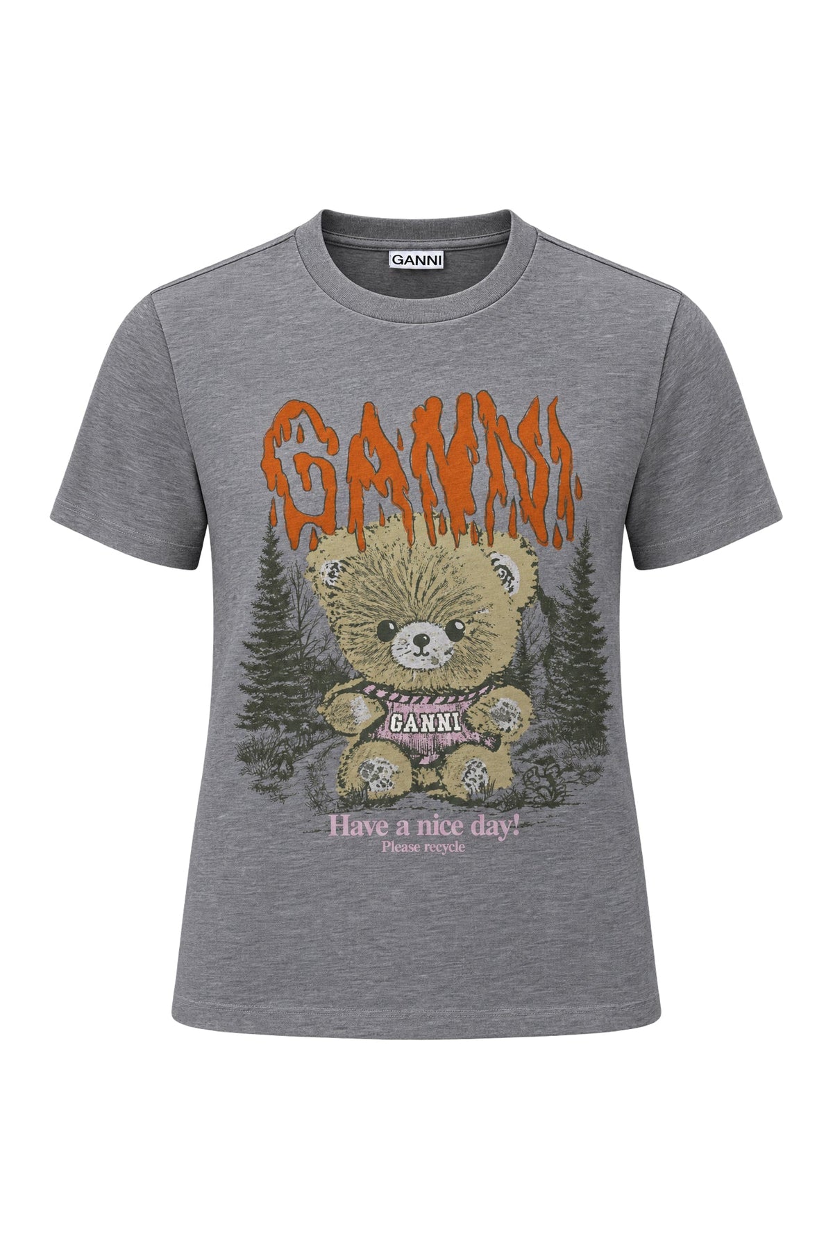 Ganni Woman Clothing T-Shirt GANNI