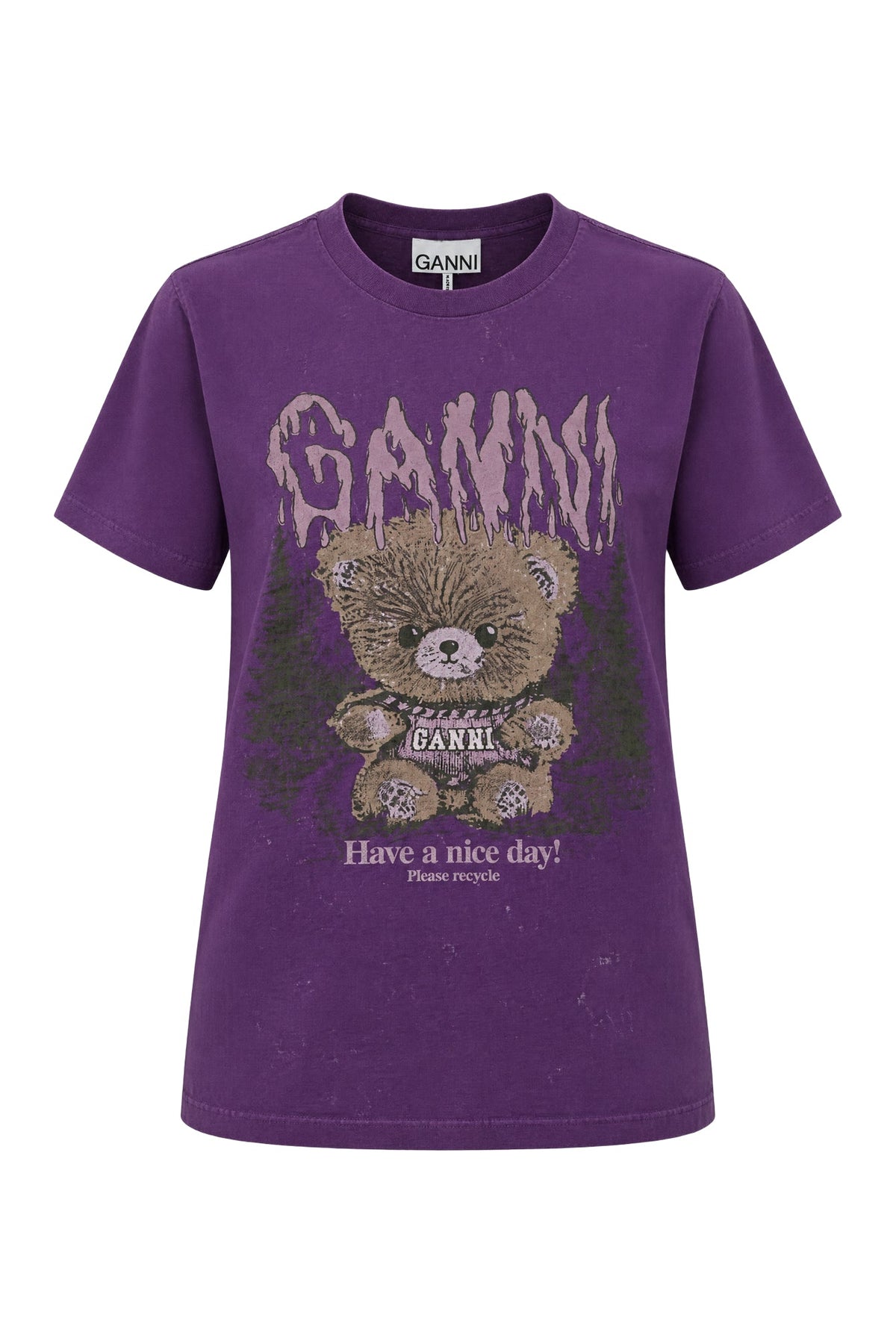 Ganni Woman Clothing T-Shirt GANNI