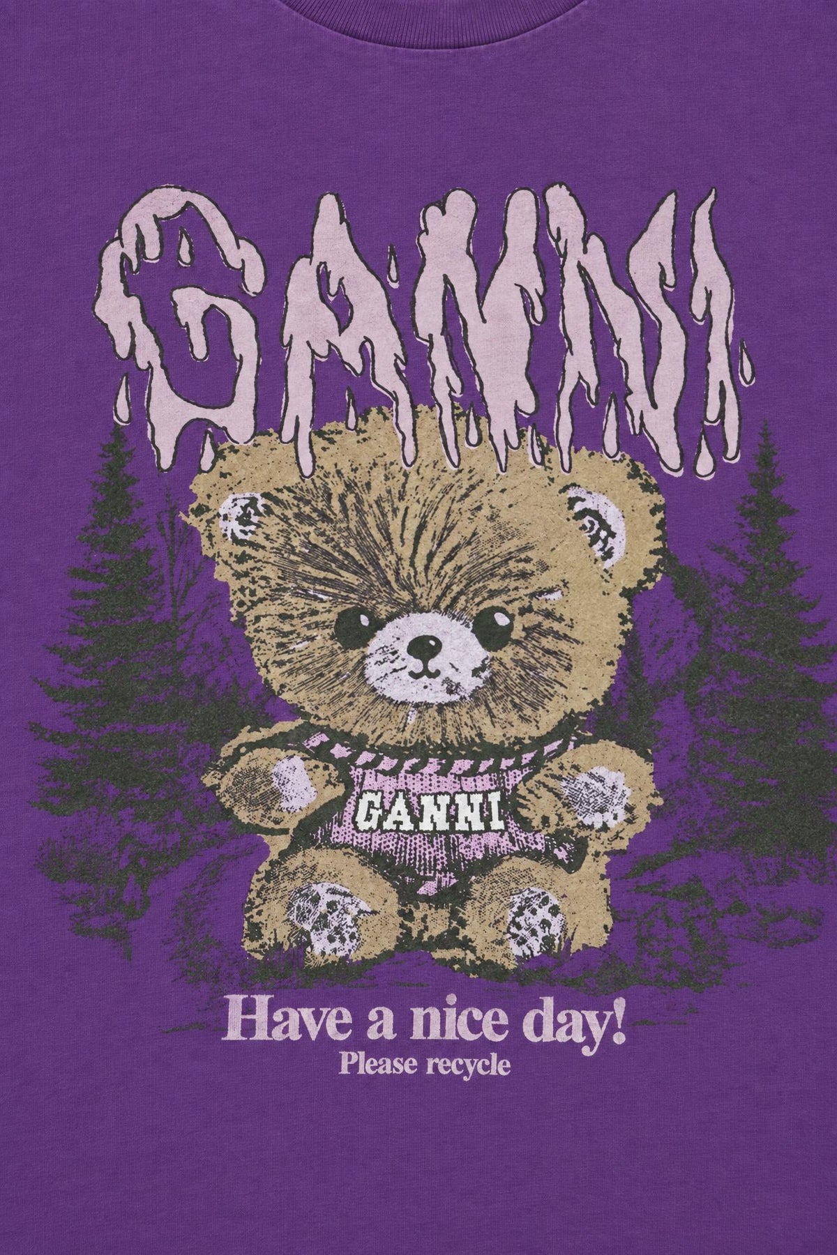 Ganni Woman Clothing T-Shirt GANNI