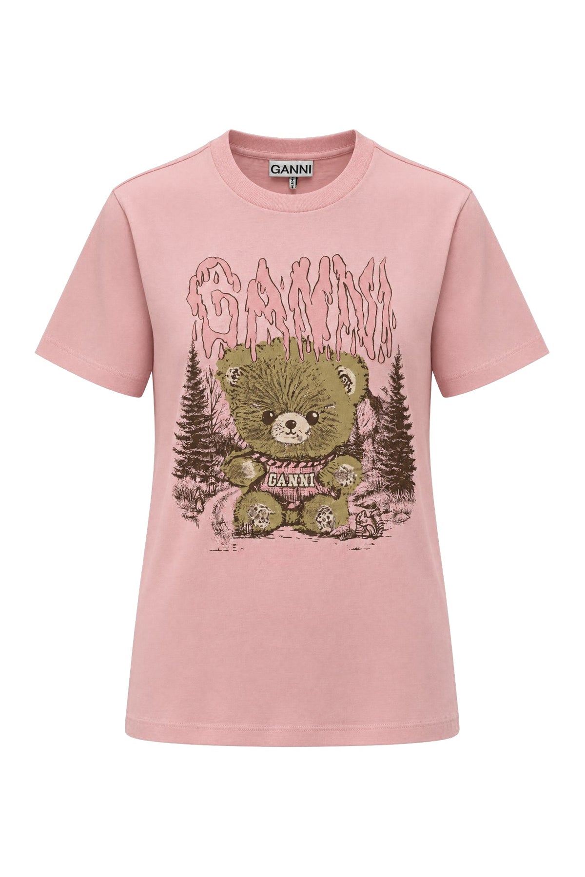 Ganni Woman Clothing T-Shirt GANNI