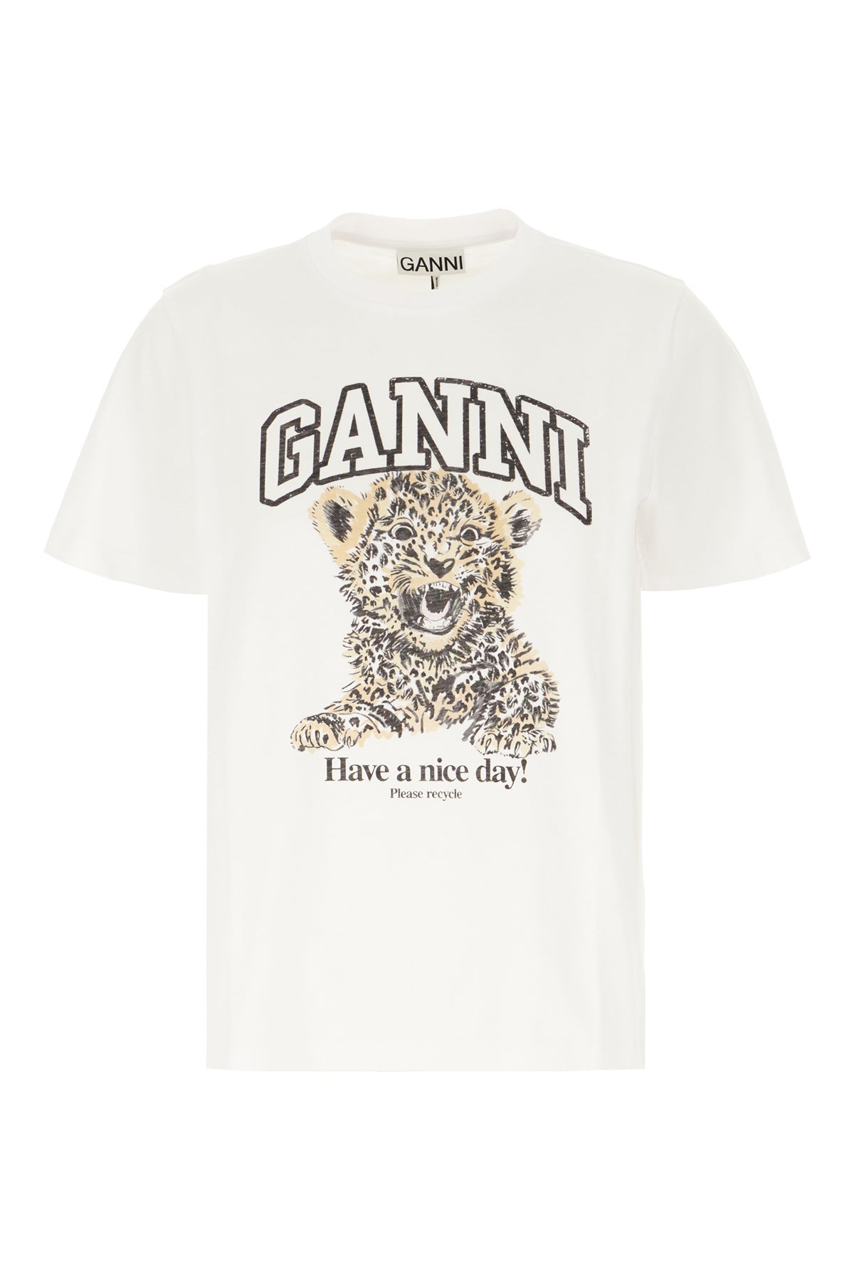 Ganni Woman Clothing T-Shirt GANNI