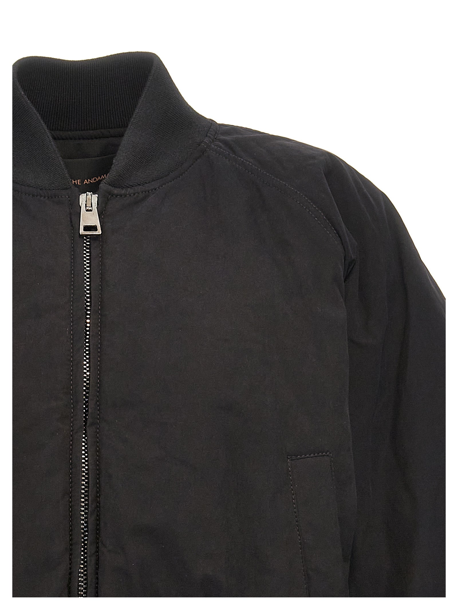 The Andamane Women 'Sierra' Cropped Bomber Jacket THE ANDAMANE