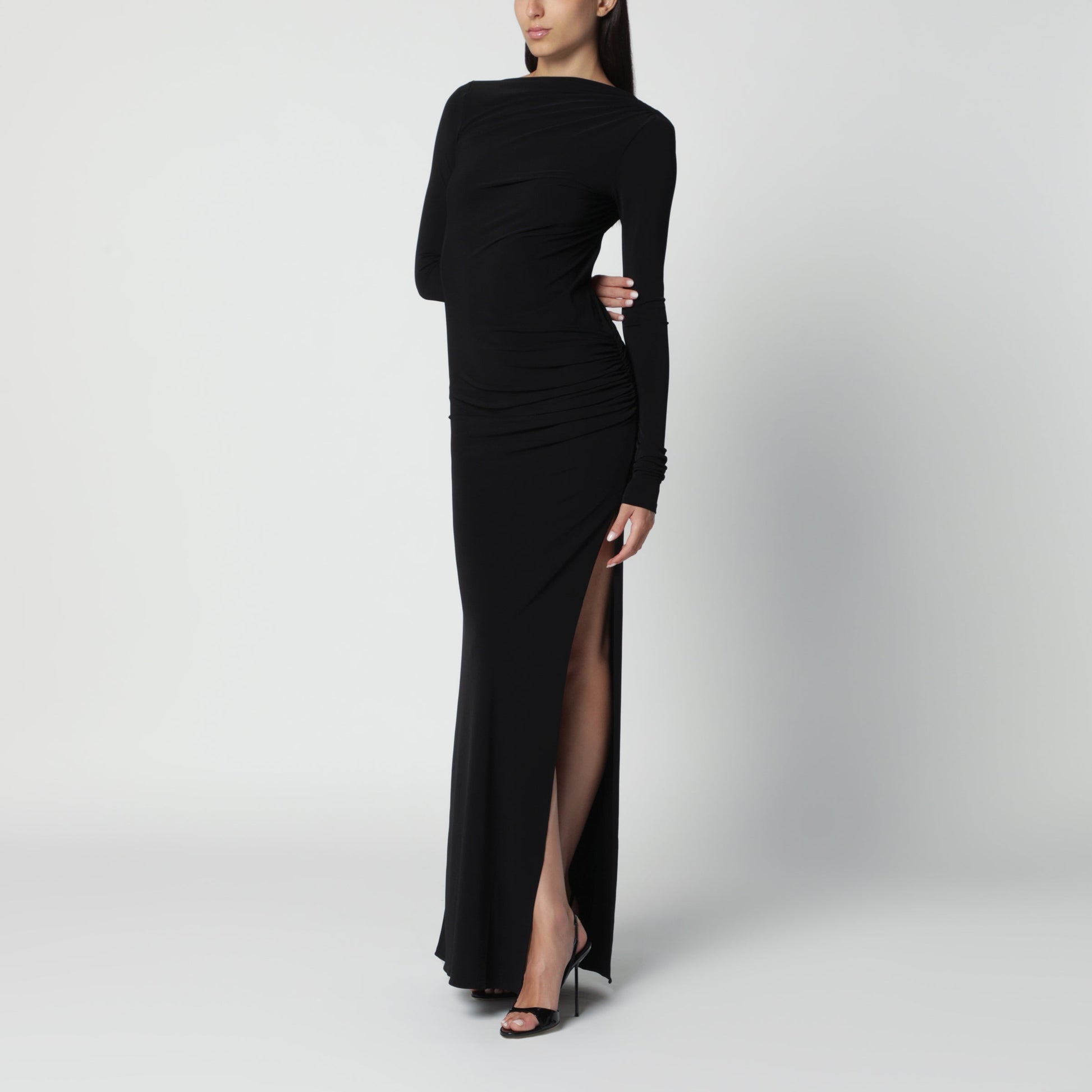 The Andamane Open-Back Stretch Jersey Maxi Dress Women THE ANDAMANE