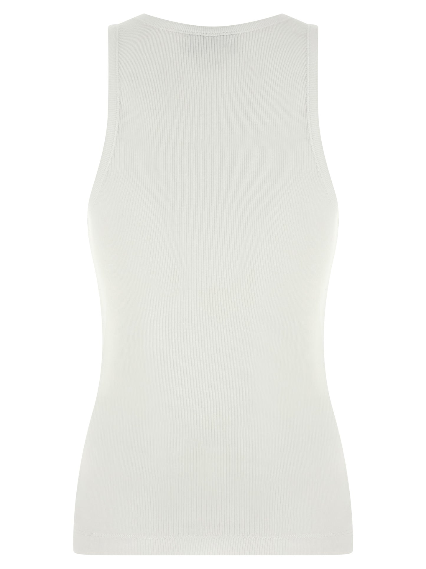 Ganni Women Ribbed Top GANNI