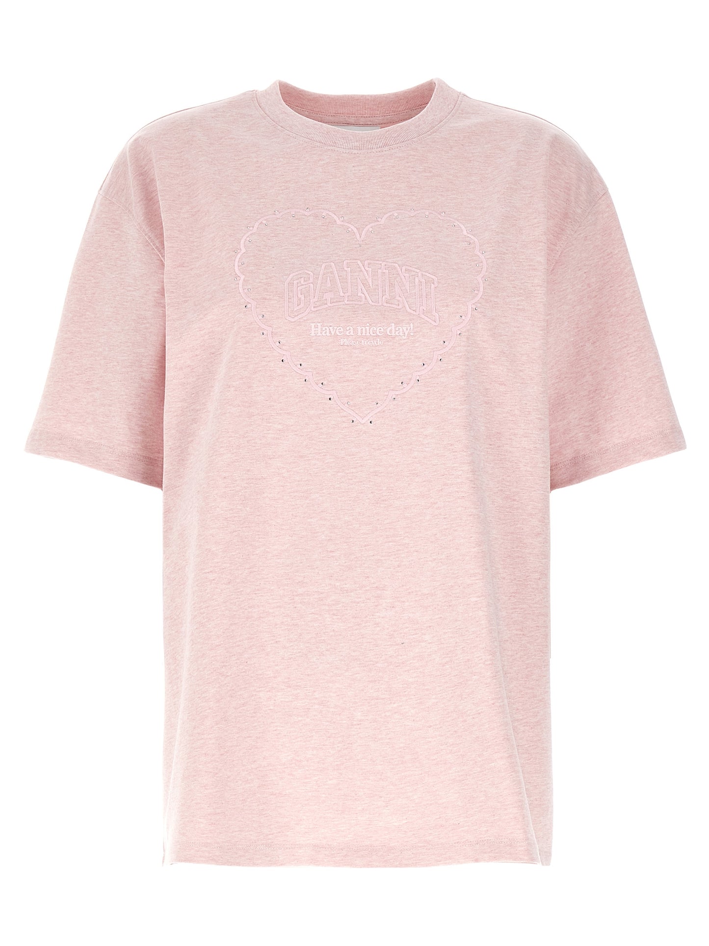 Ganni Women Heart T-Shirt GANNI