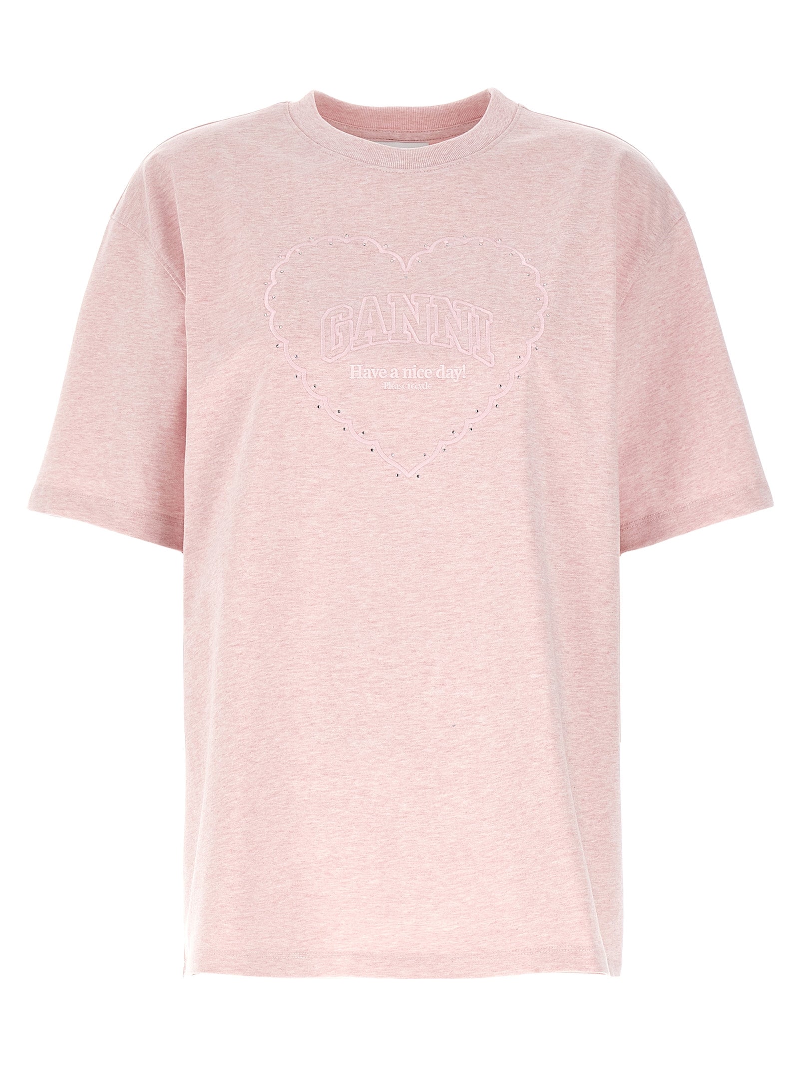 Ganni Women Heart T-Shirt GANNI