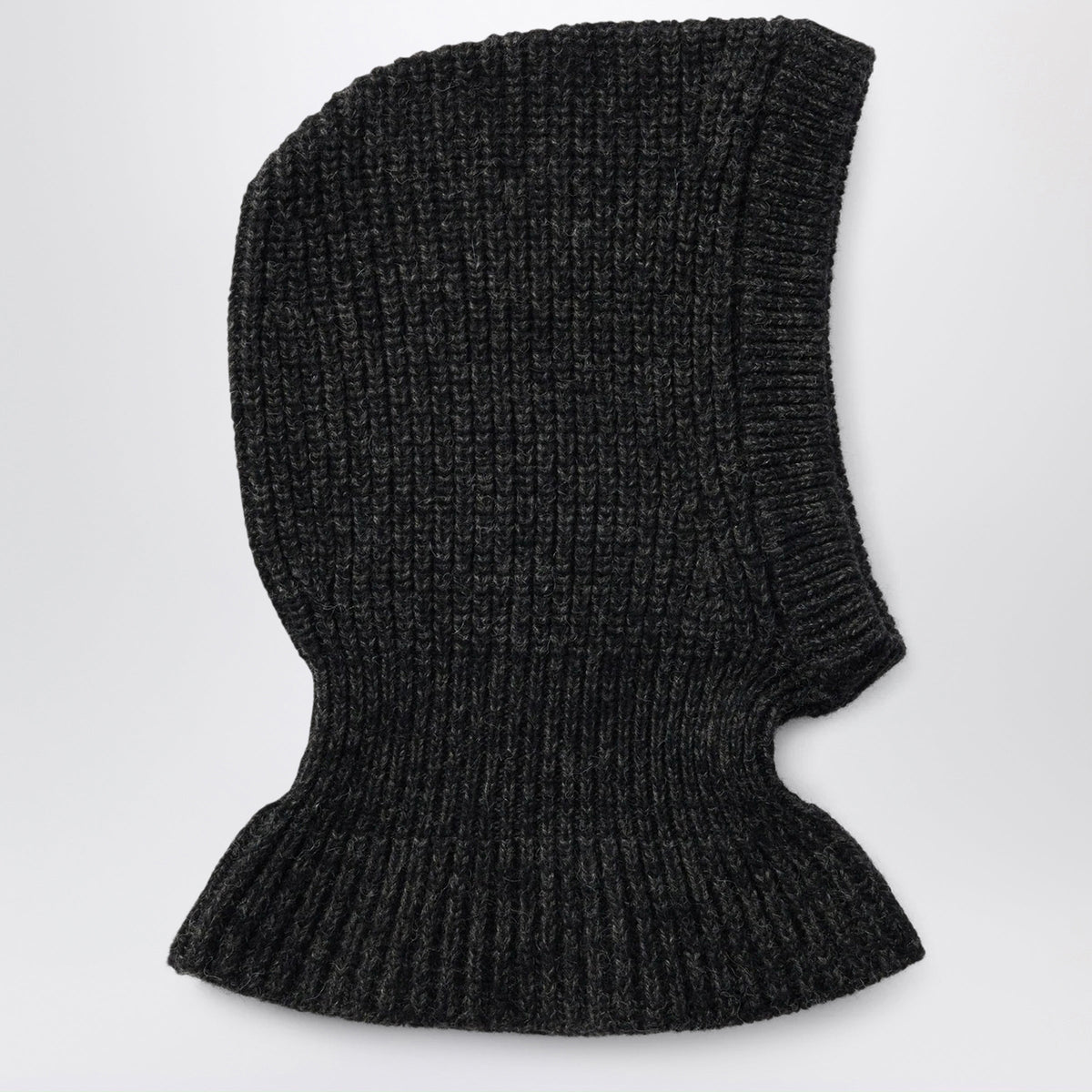 Lemaire Black And Brown Alpaca And Yak-Blend Balaclava Men LEMAIRE