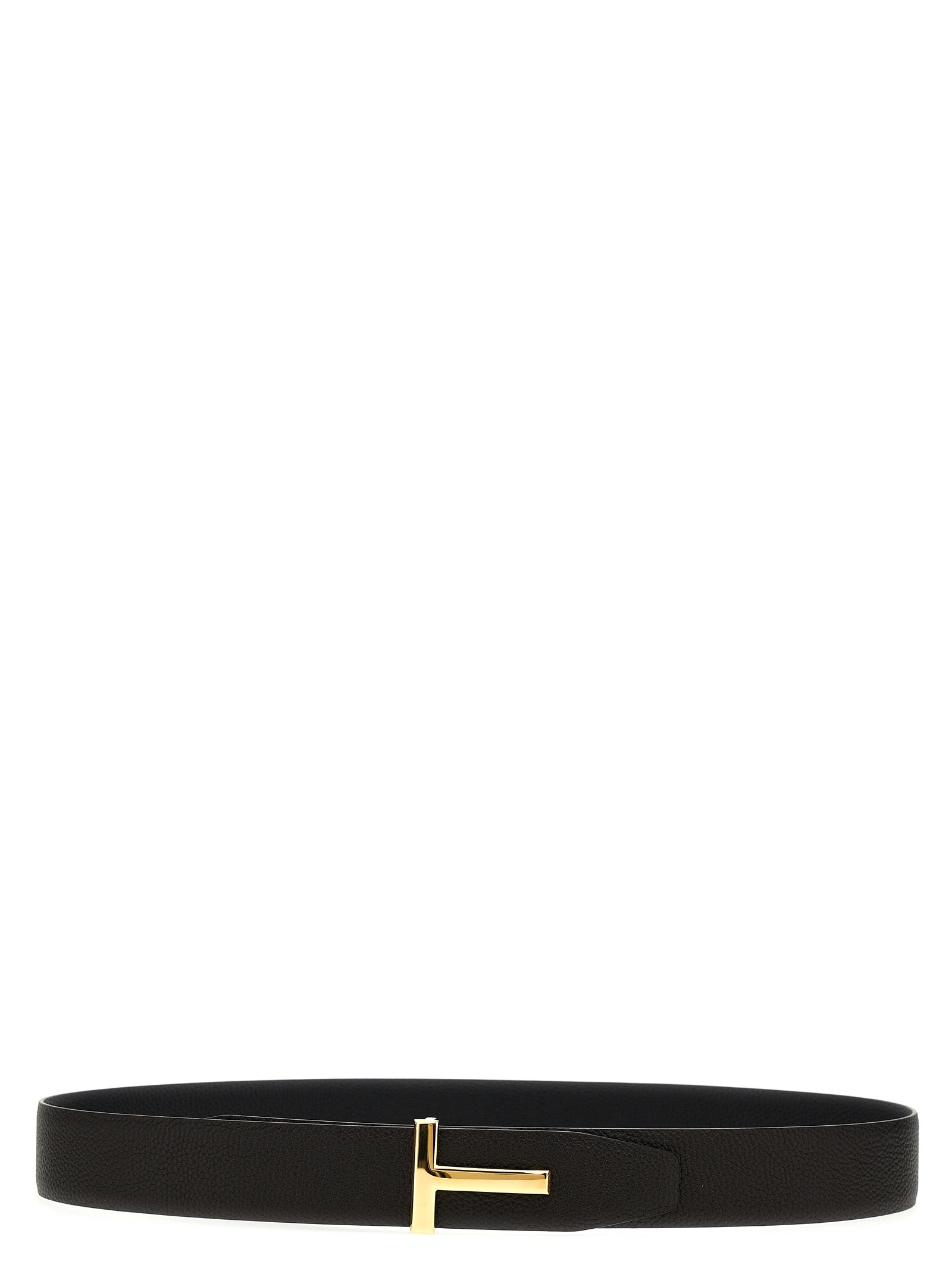 Tom Ford Men Buckle Logo Reversible Belt TOM FORD
