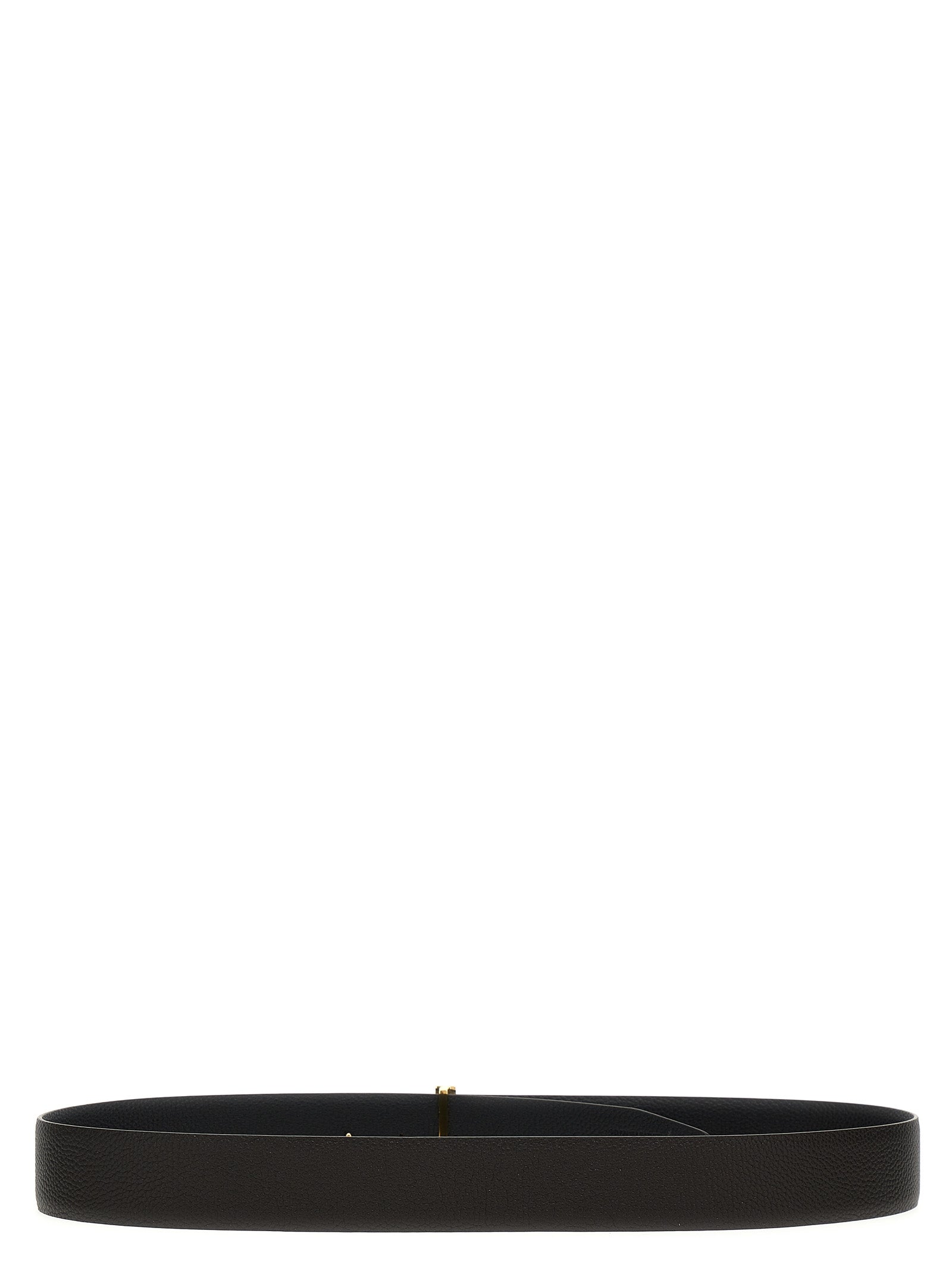 Tom Ford Men Buckle Logo Reversible Belt TOM FORD