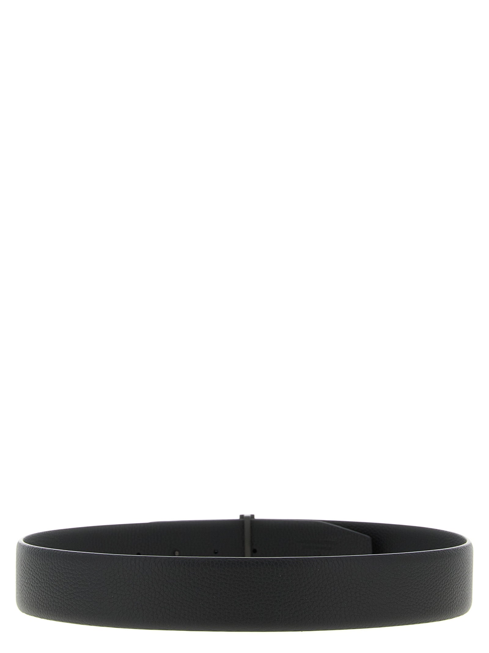 Tom Ford Men Hammered Leather Belt TOM FORD
