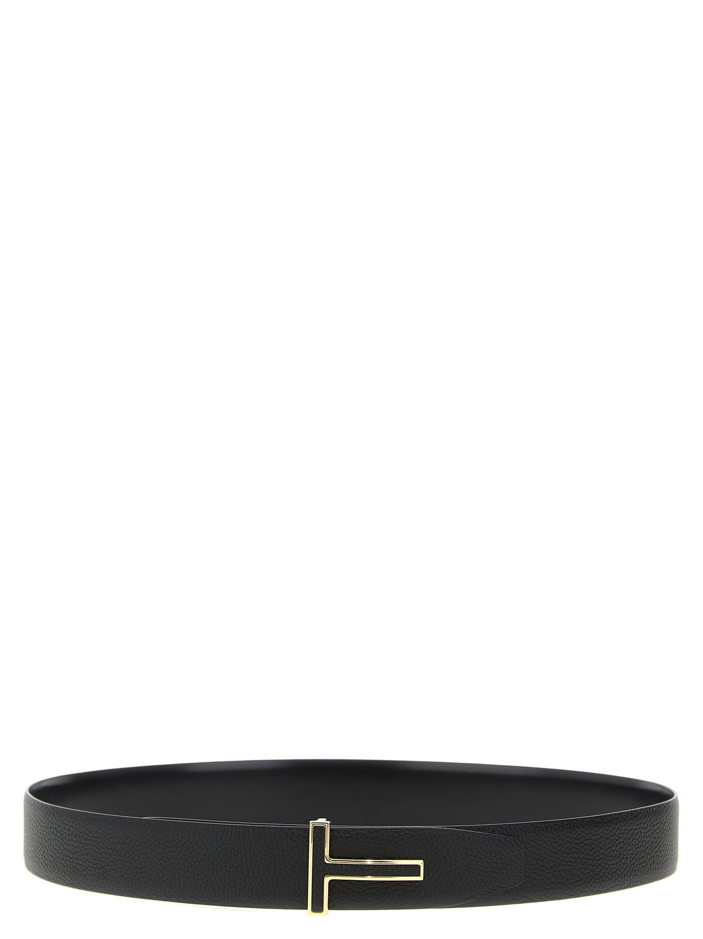 Tom Ford Men Logo Buckle Reversible Belt TOM FORD