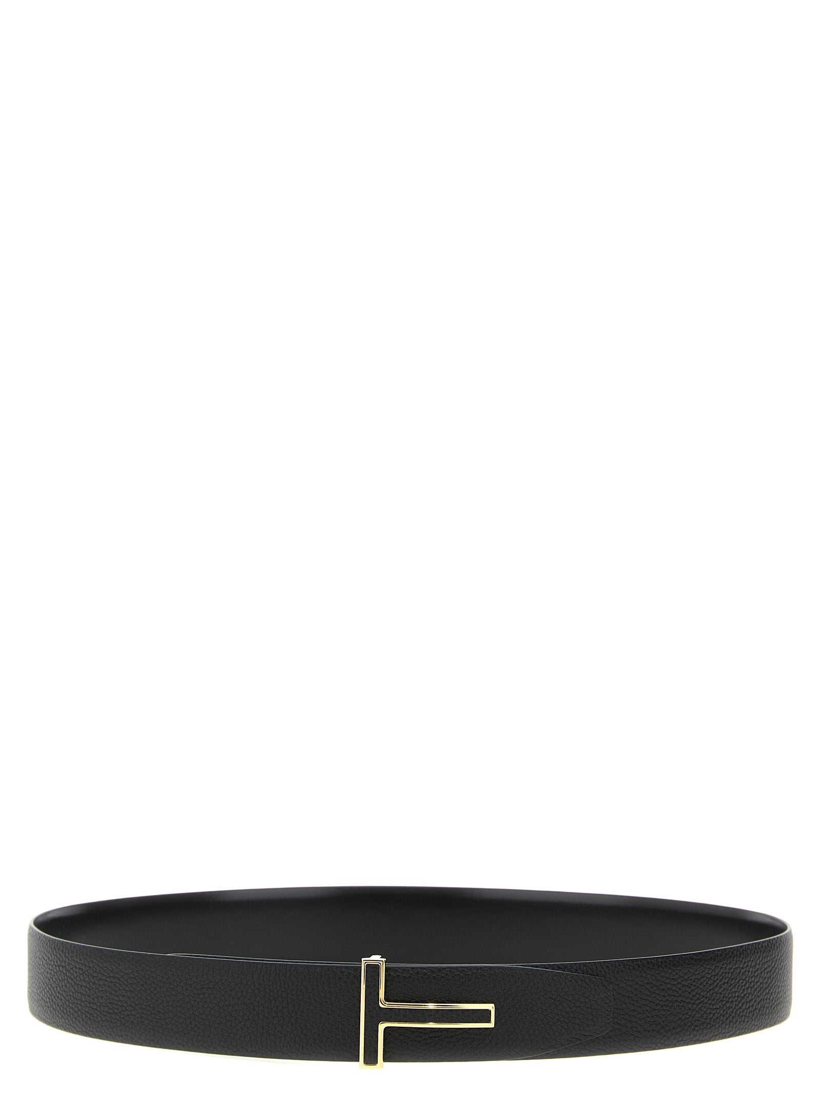 Tom Ford Men Logo Buckle Reversible Belt TOM FORD