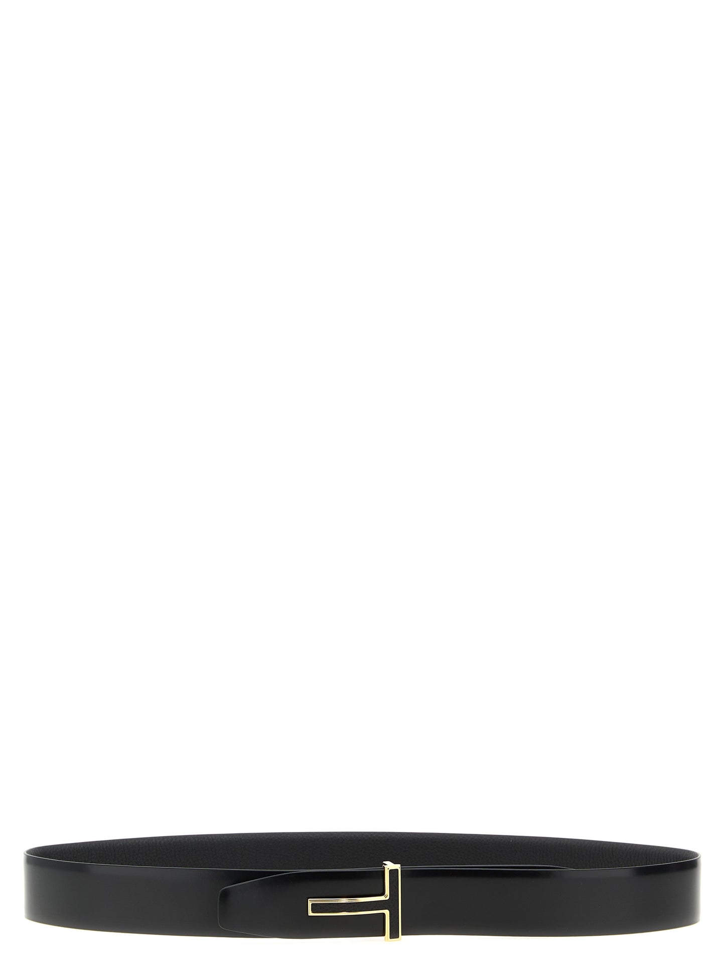 Tom Ford Men Logo Buckle Reversible Belt TOM FORD