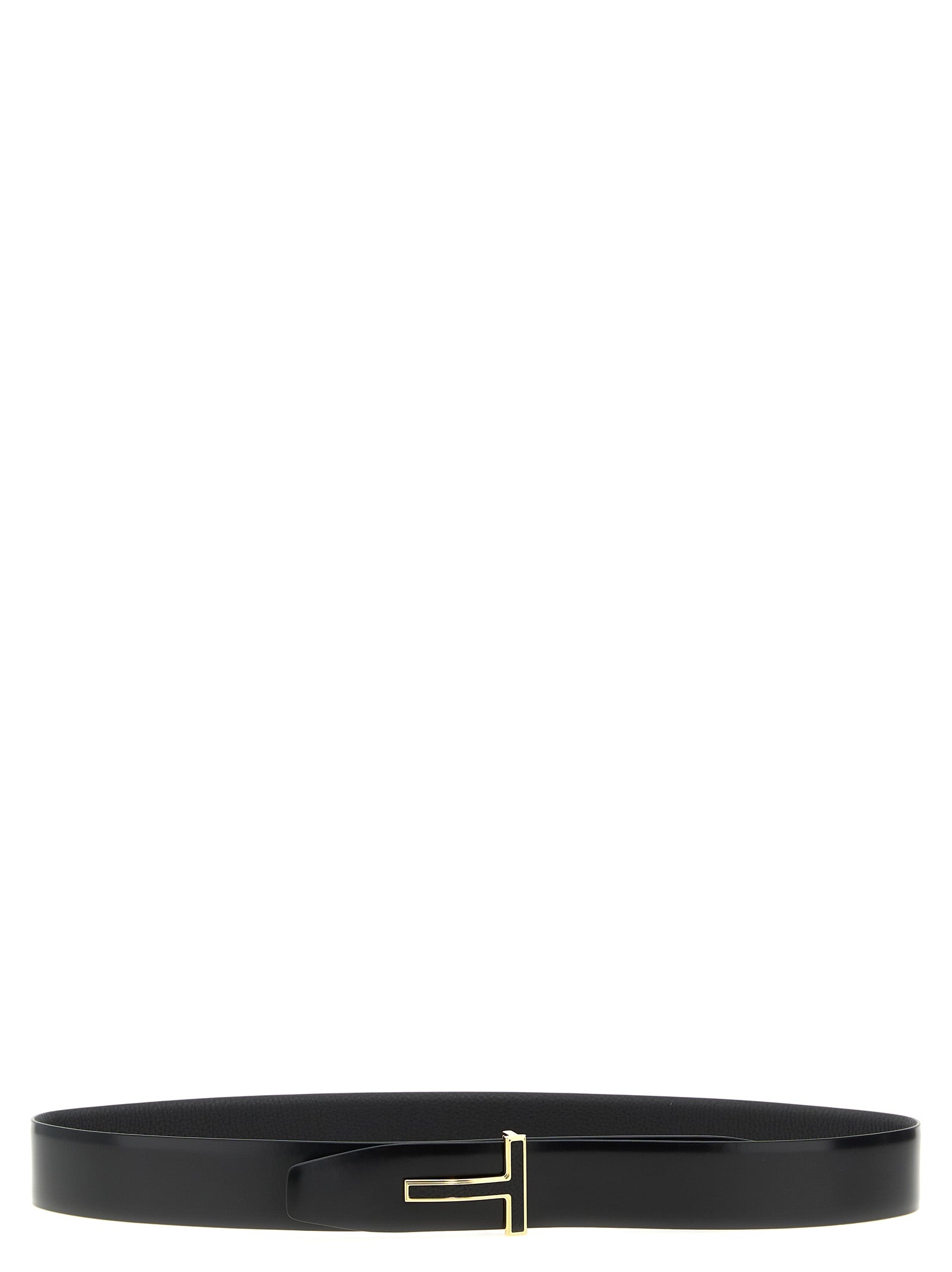 Tom Ford Men Logo Buckle Reversible Belt TOM FORD