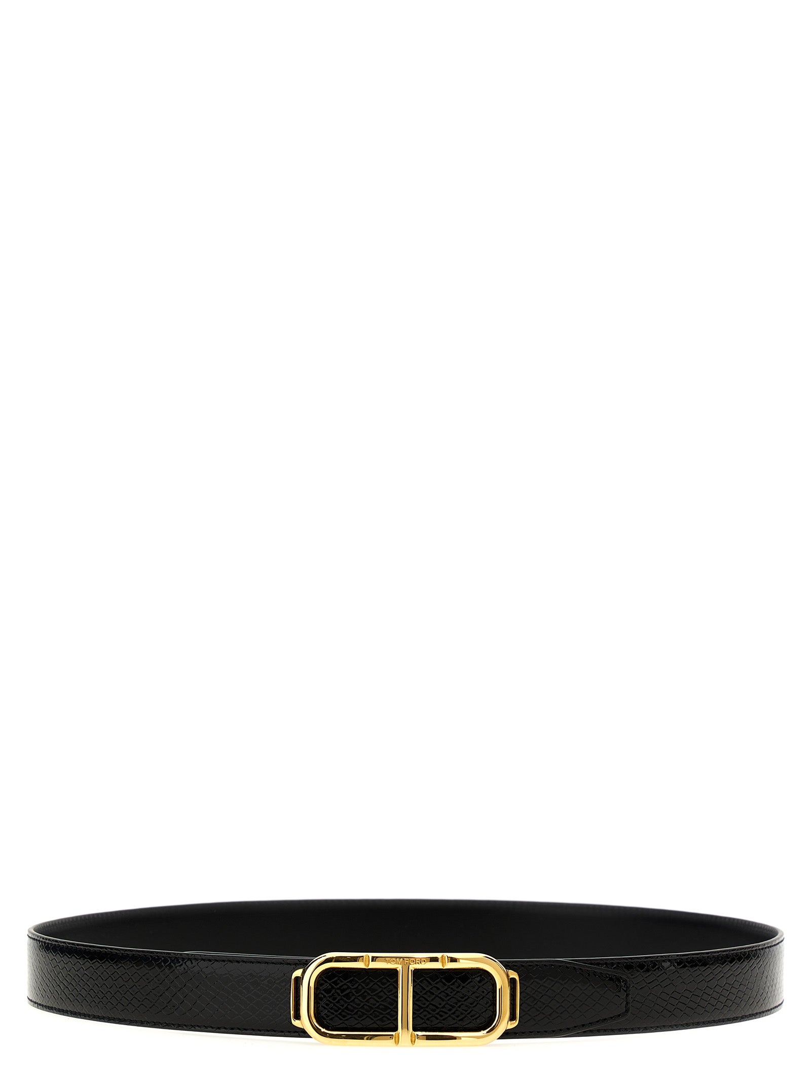 Tom Ford Men Logo Reversible Belt TOM FORD