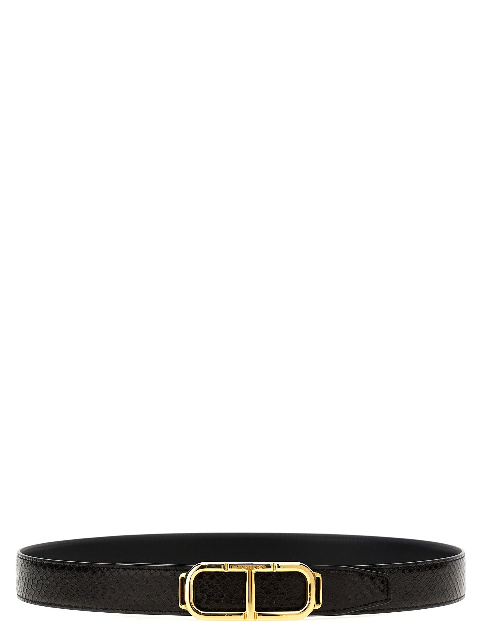 Tom Ford Men Logo Reversible Belt TOM FORD