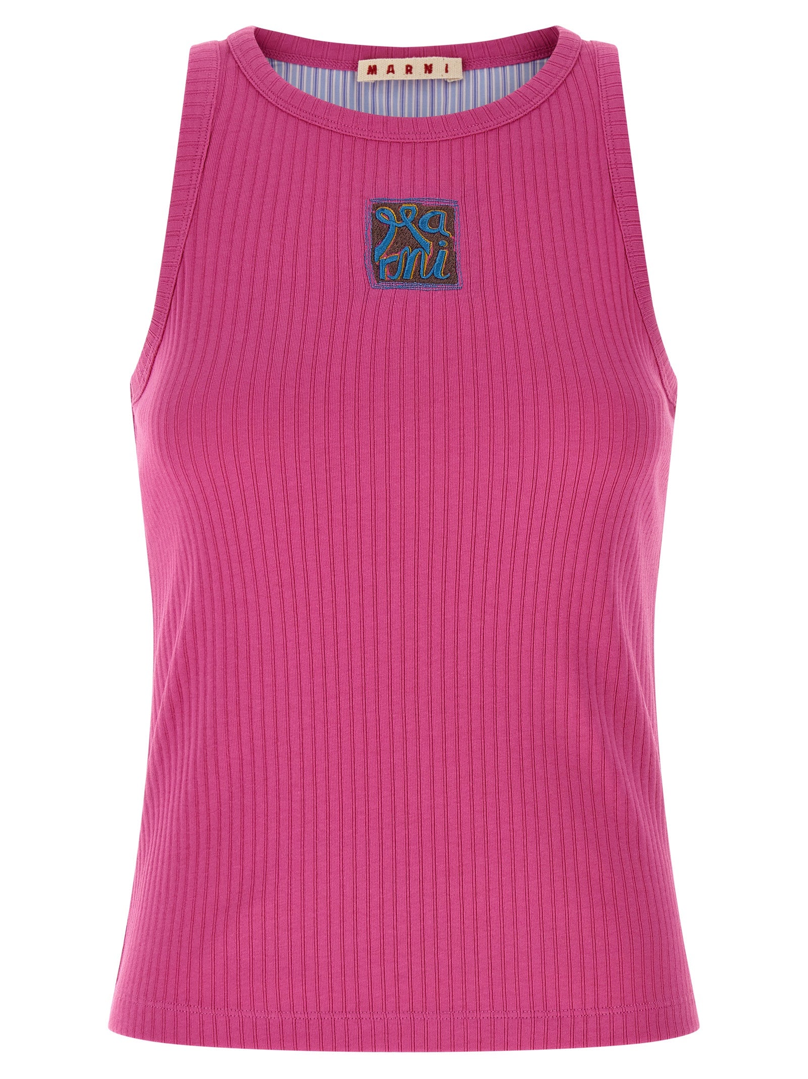 Marni Women Logo Patch Tank Top MARNI