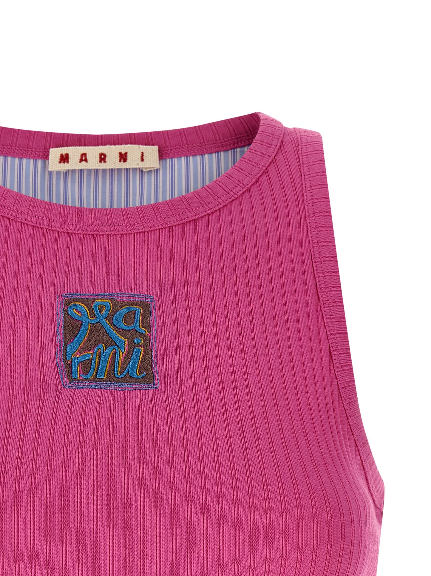 Marni Women Logo Patch Tank Top MARNI