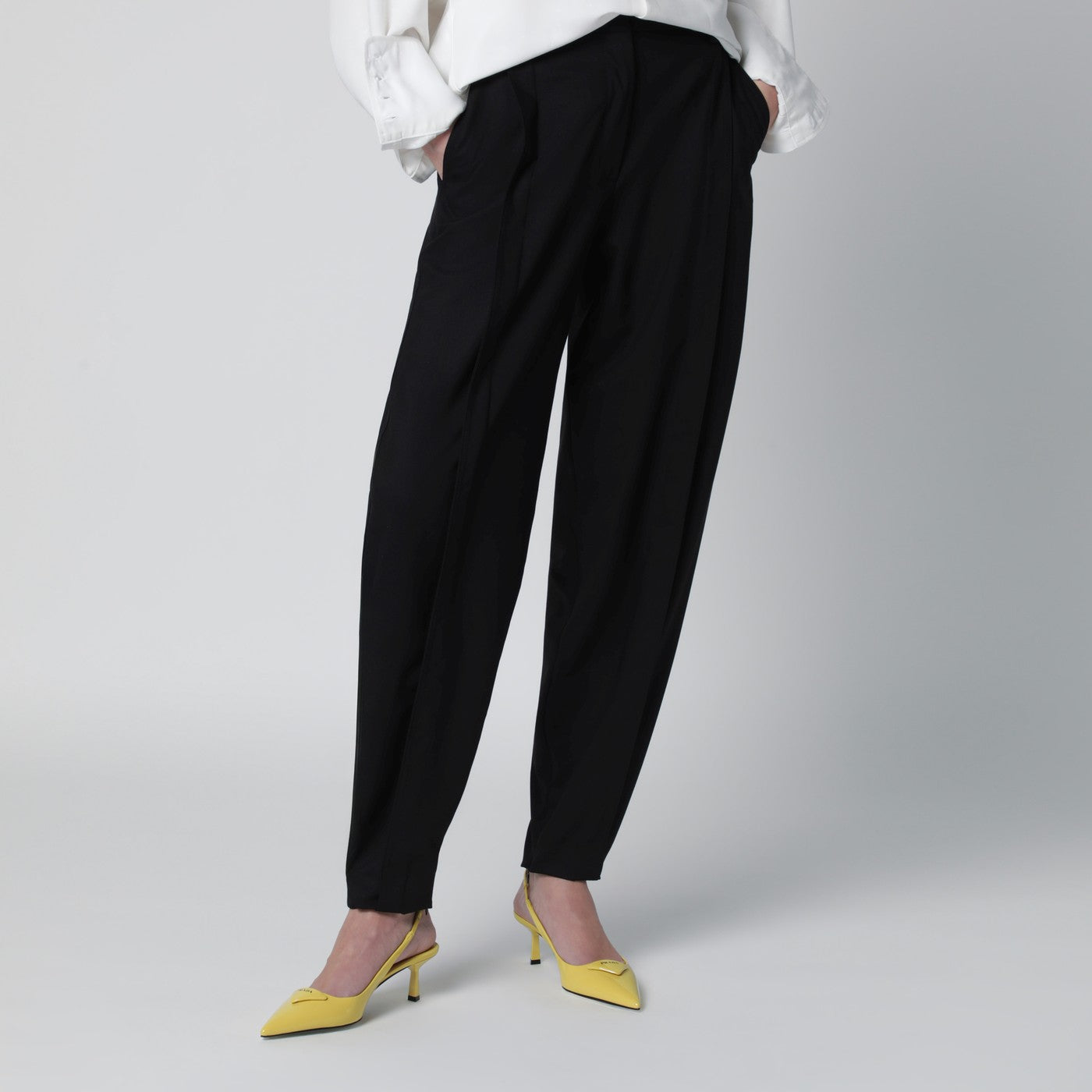 Thelatest Black Daniela Trousers Women TheLatest
