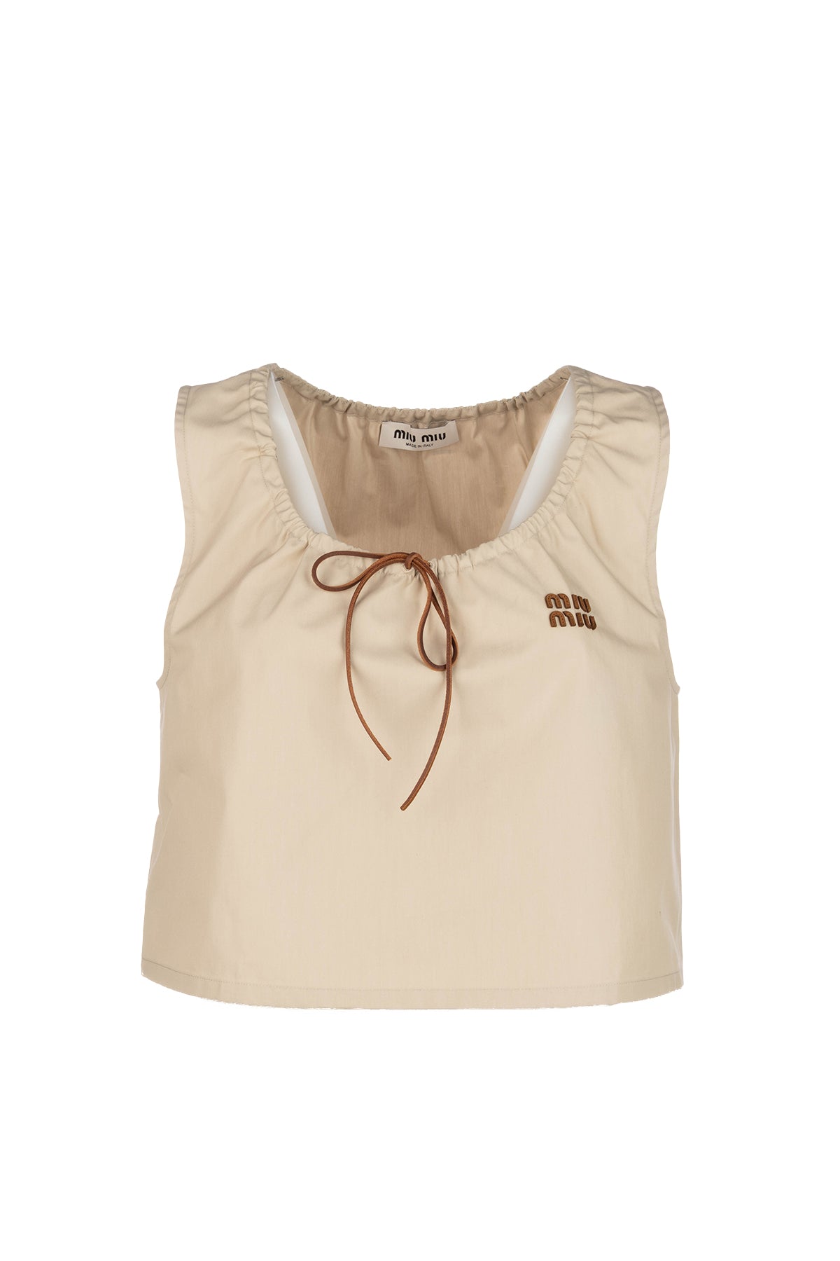 Miu Miu Woman Clothing Tops MIU MIU