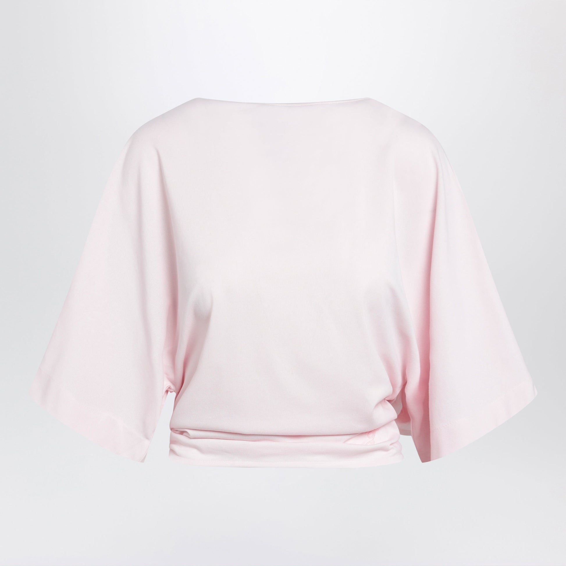 Jacquemus Pink Moisson T-Shirt With Open Back Women JACQUEMUS