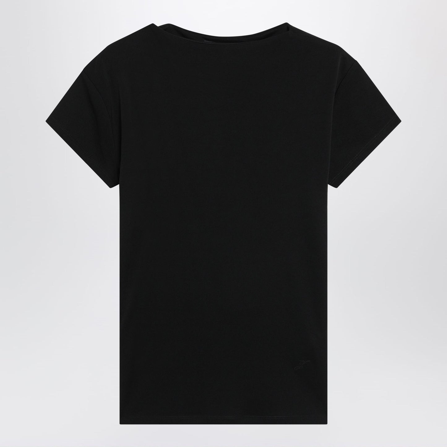 Jacquemus Mistral Top In Black Viscose Blend Women JACQUEMUS