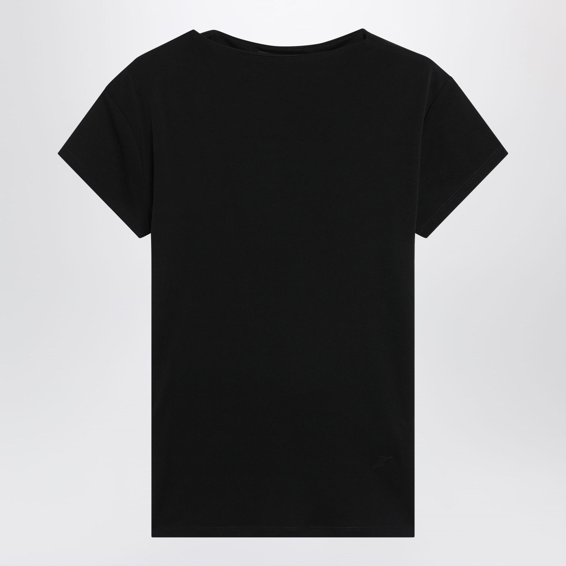 Jacquemus Mistral Top In Black Viscose Blend Women JACQUEMUS