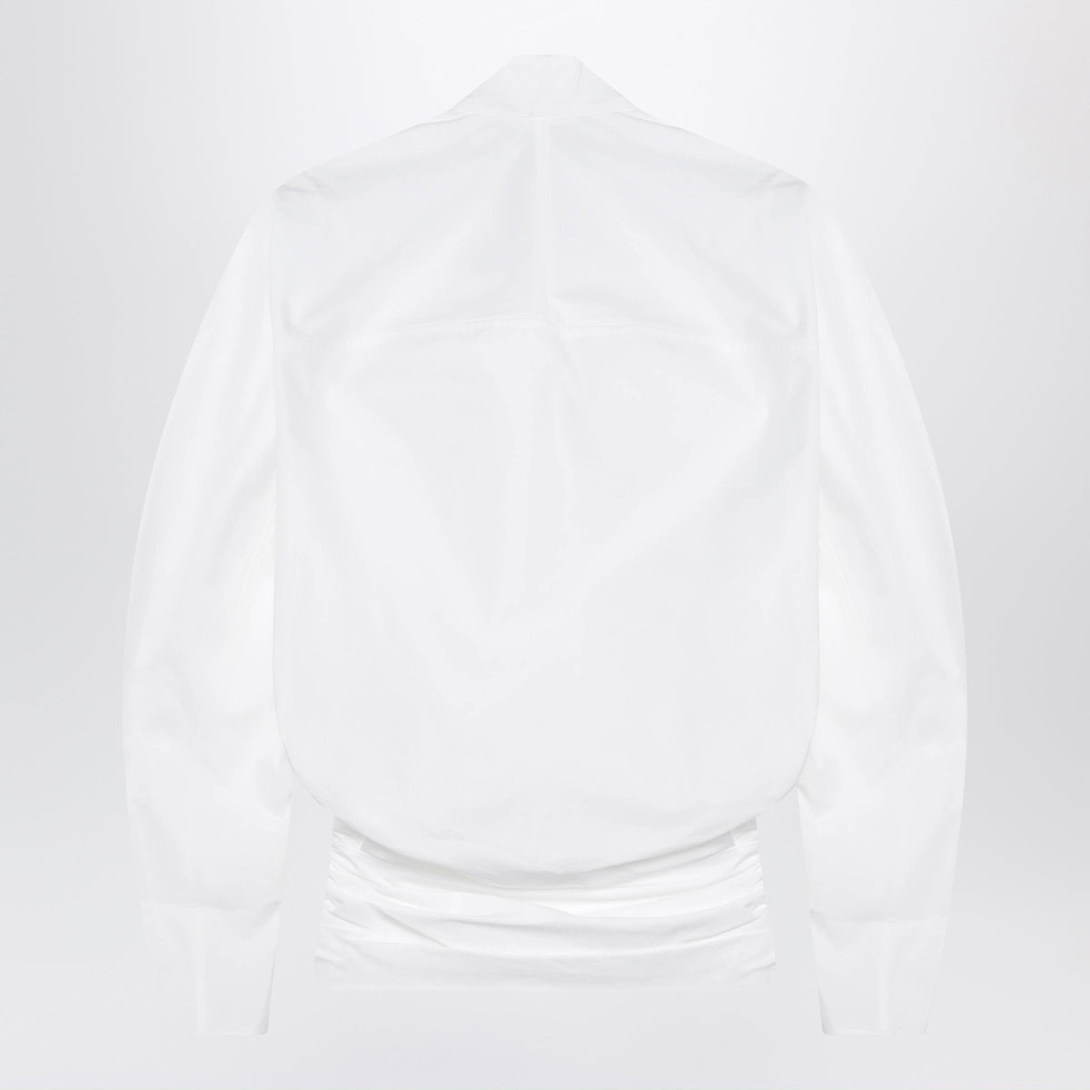 Jacquemus Colombe White Cotton Poplin Blouse Women JACQUEMUS