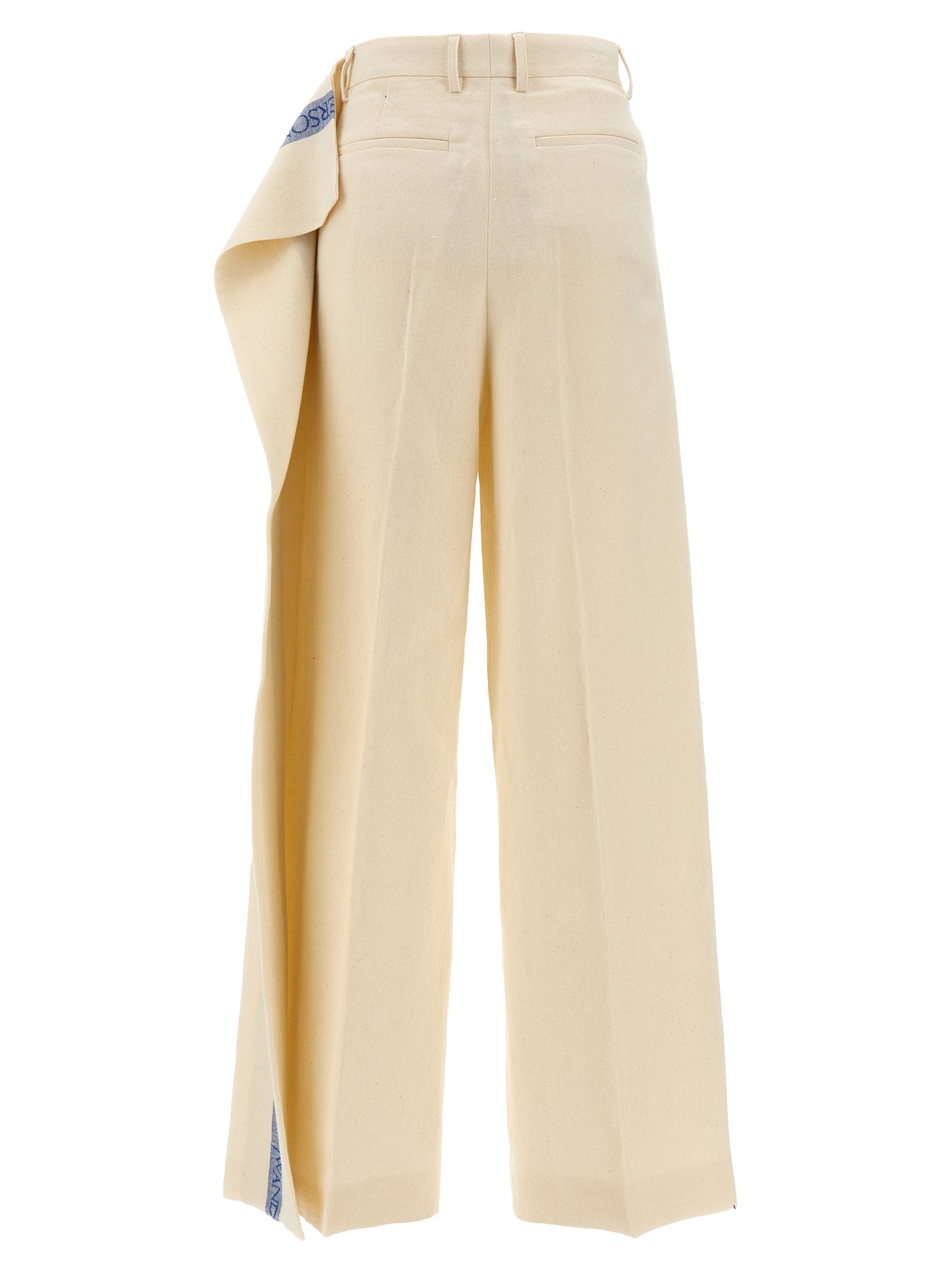 J.W.Anderson Women Logo Band Panel Pants J.W. ANDERSON
