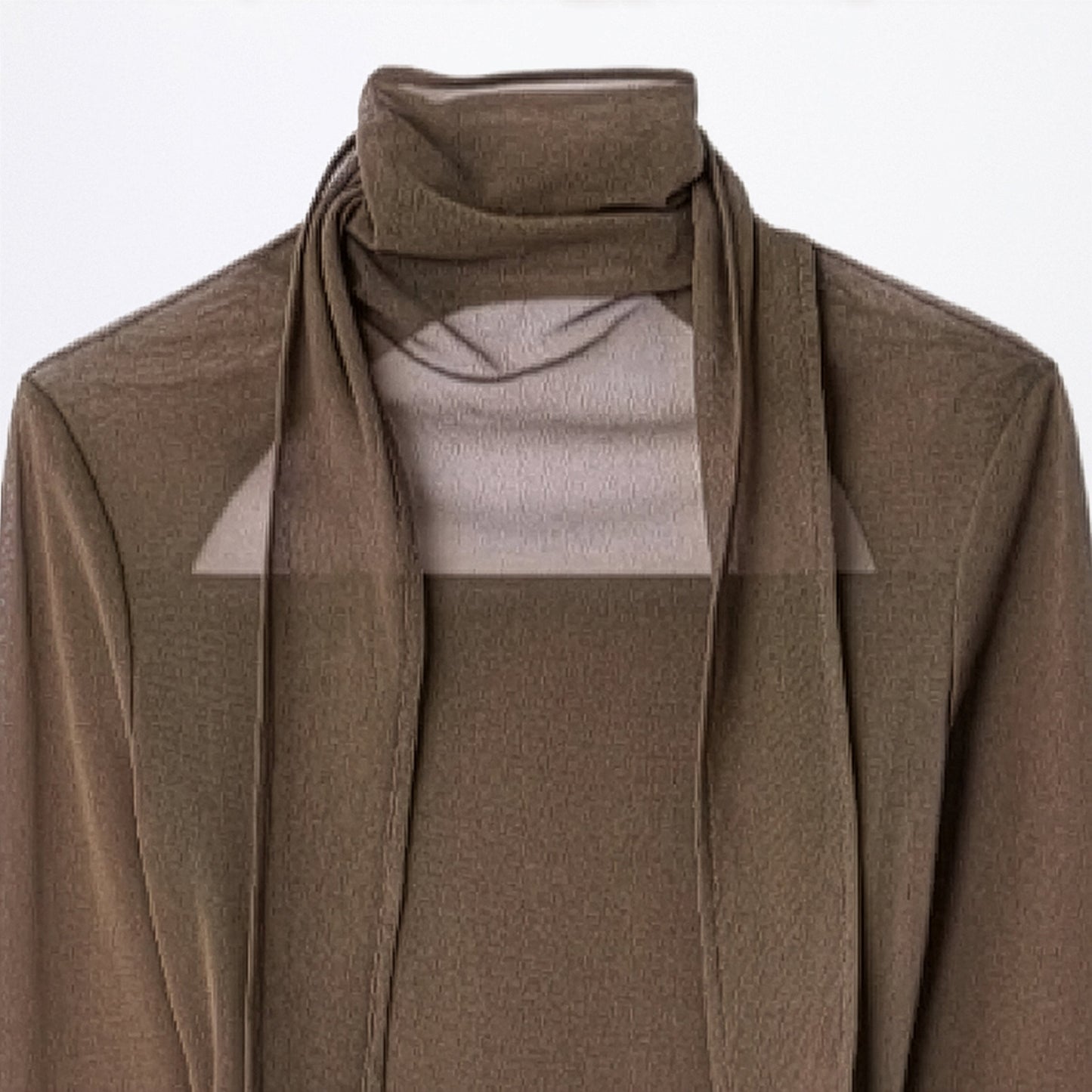 Lemaire Cocoa Ballerina Jersey Top With Scarf Women LEMAIRE