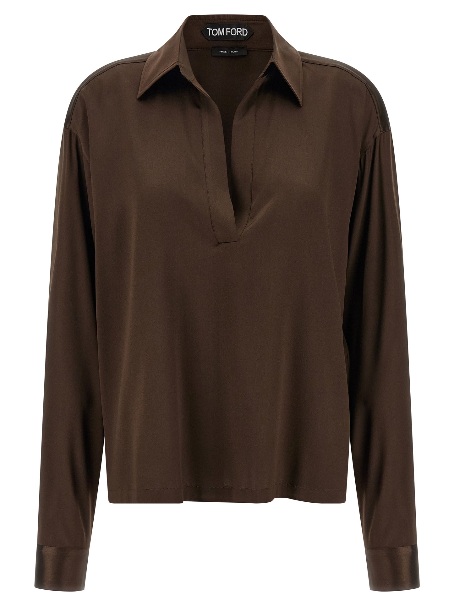 Tom Ford Women Silk Polo Shirt TOM FORD