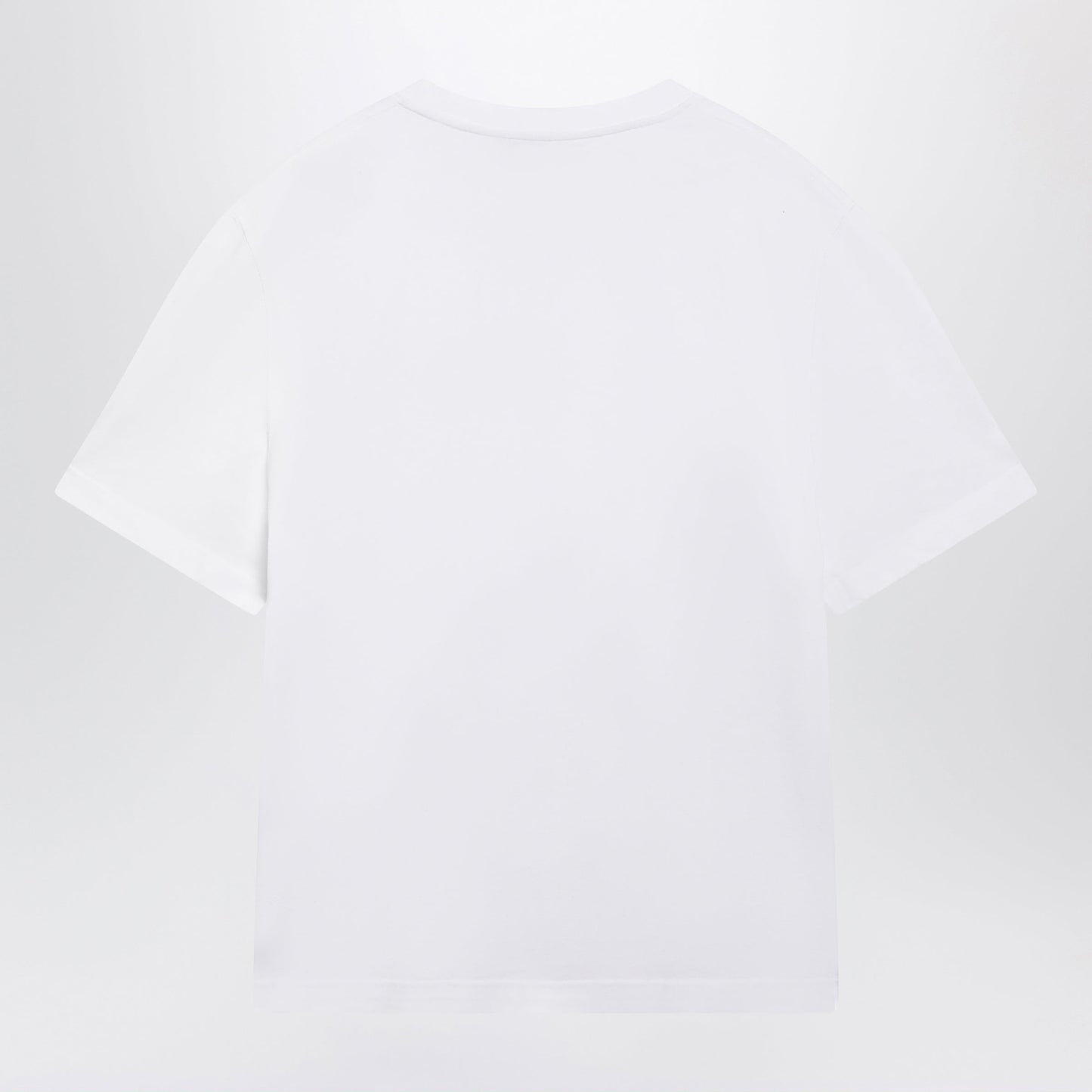 Jacquemus White T-Shirt With Grosgrain Logo Men JACQUEMUS