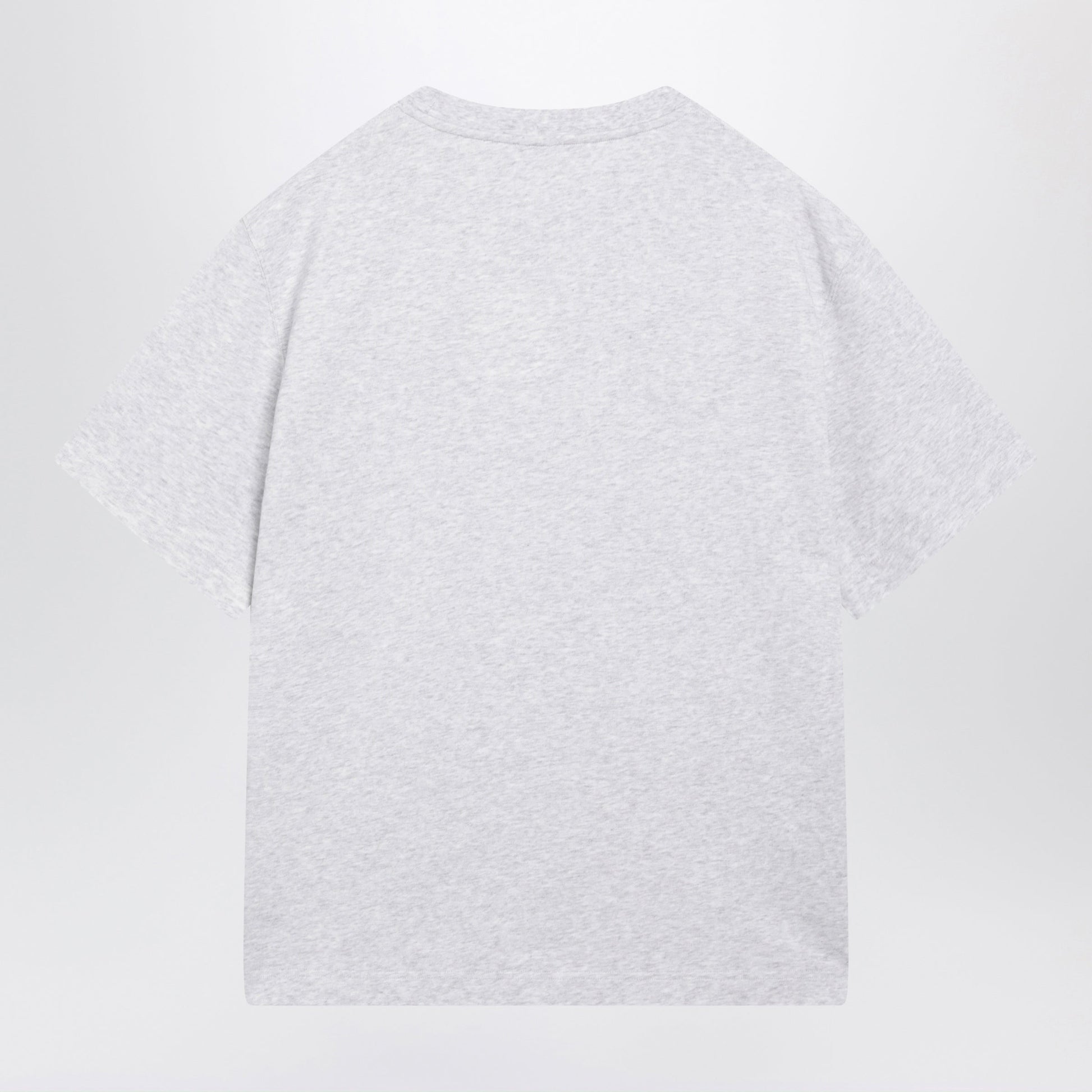 Jacquemus Grey T-Shirt With Grosgrain Logo Men JACQUEMUS