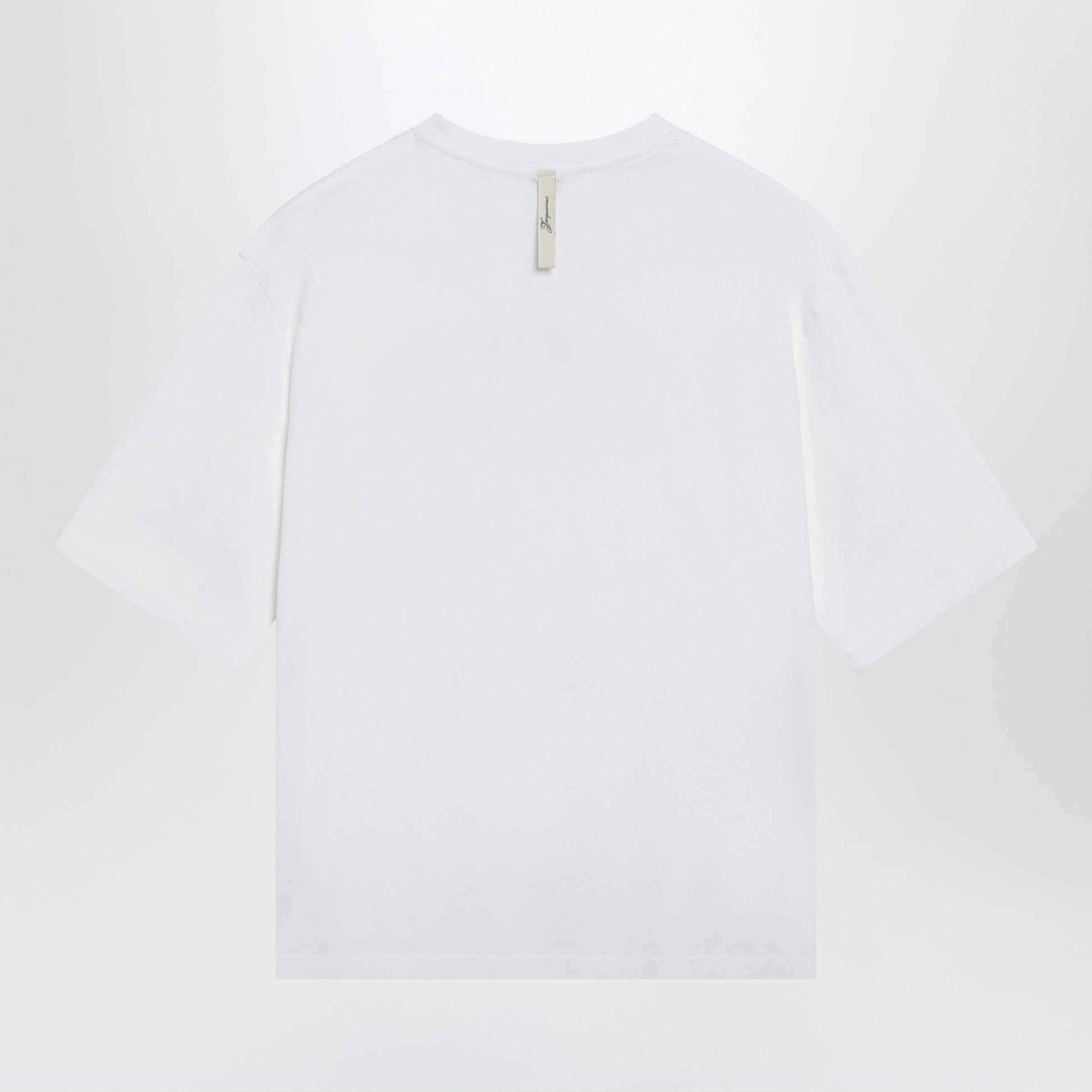 Jacquemus White T-Shirt With Logo Print Women JACQUEMUS
