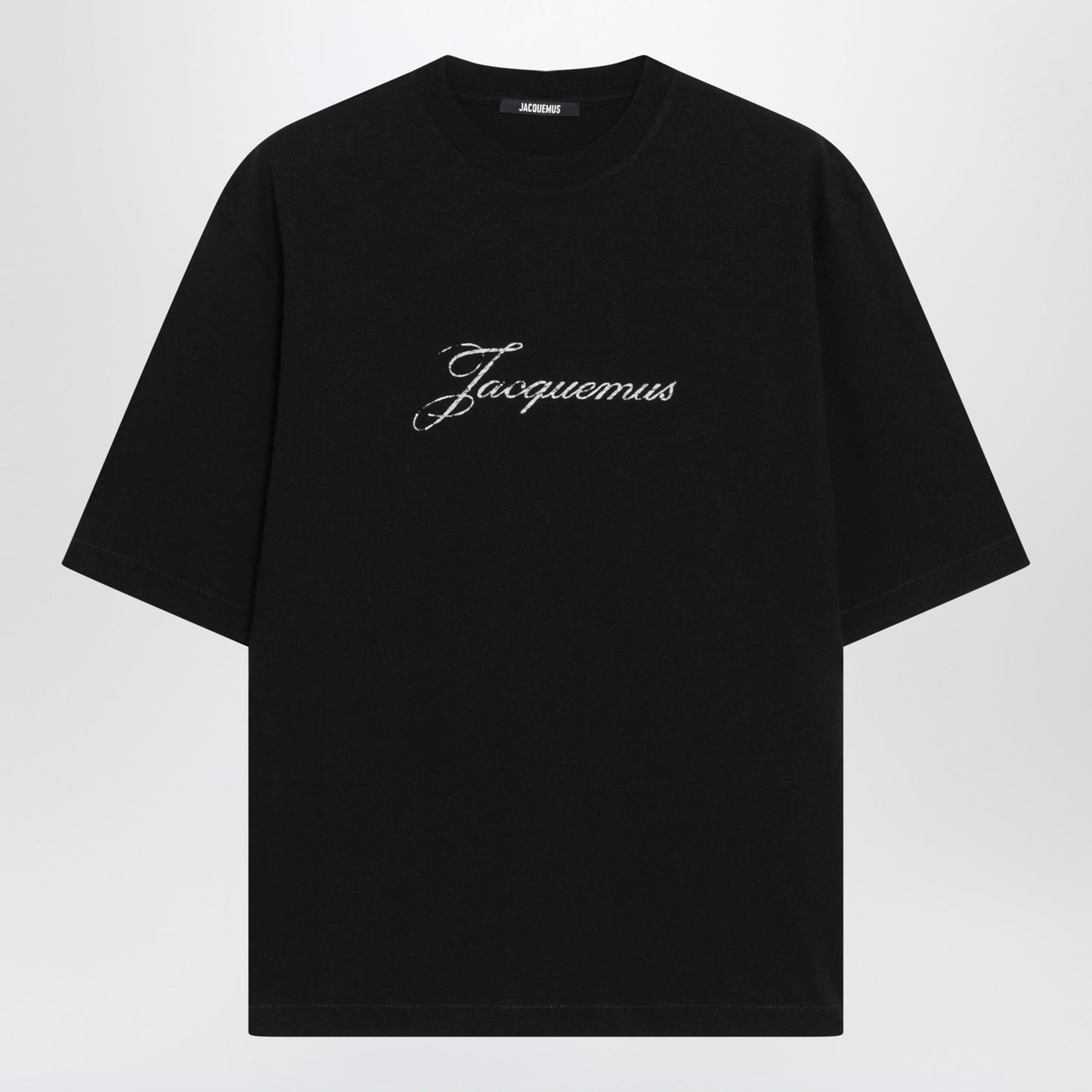 Jacquemus Black Logo-Print T-Shirt Women JACQUEMUS