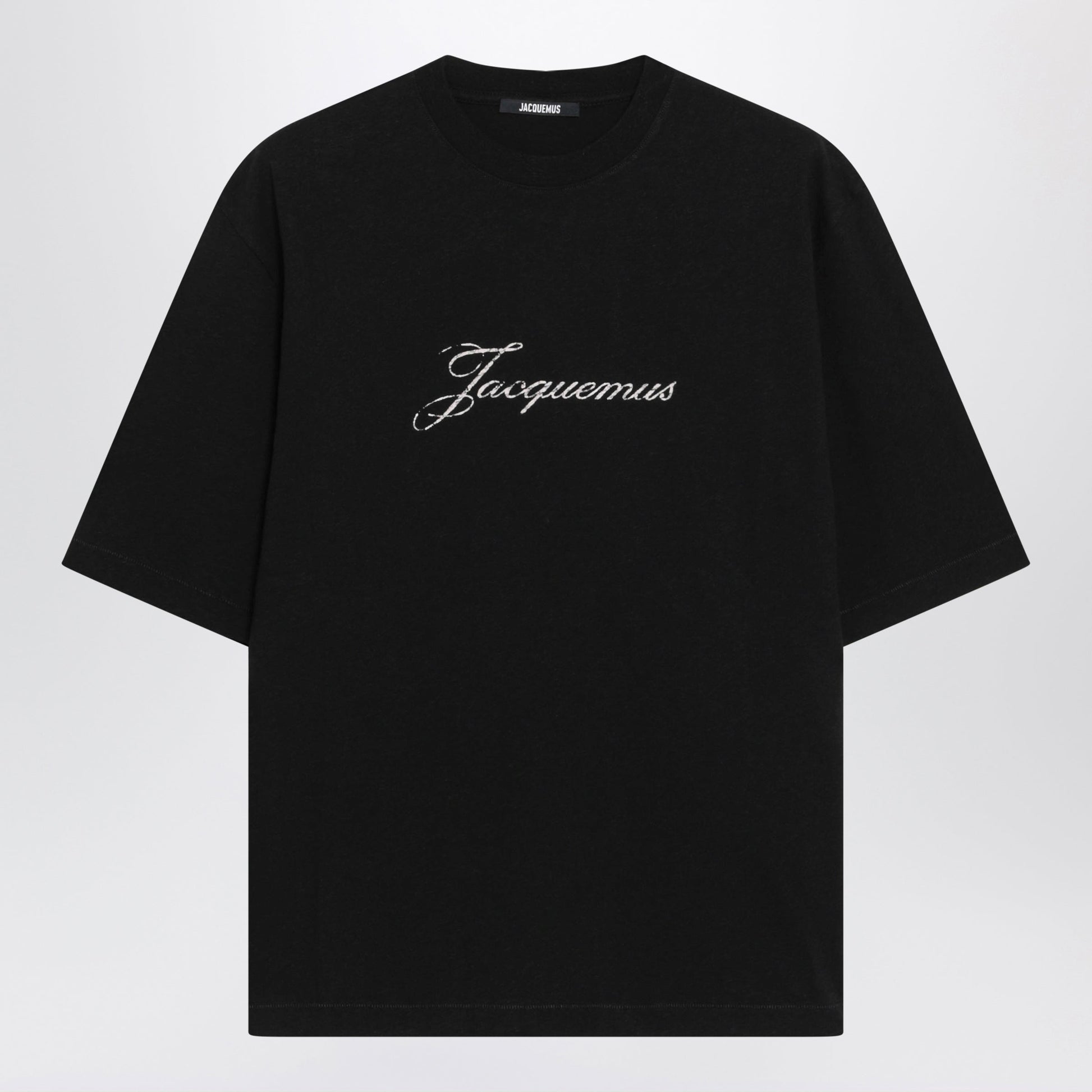 Jacquemus Black Logo-Print T-Shirt Women JACQUEMUS