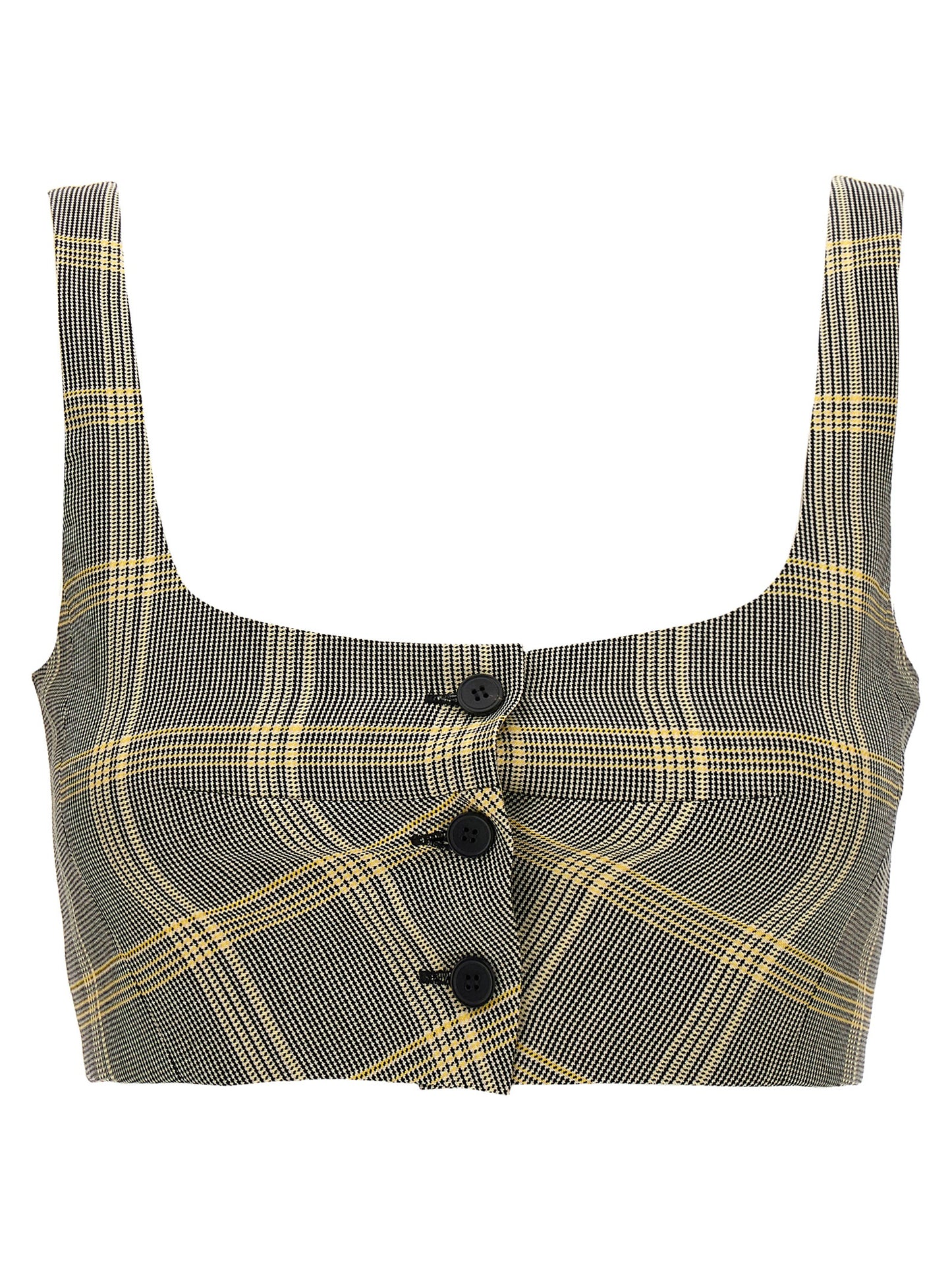 Marni Women Top Cropped Check MARNI