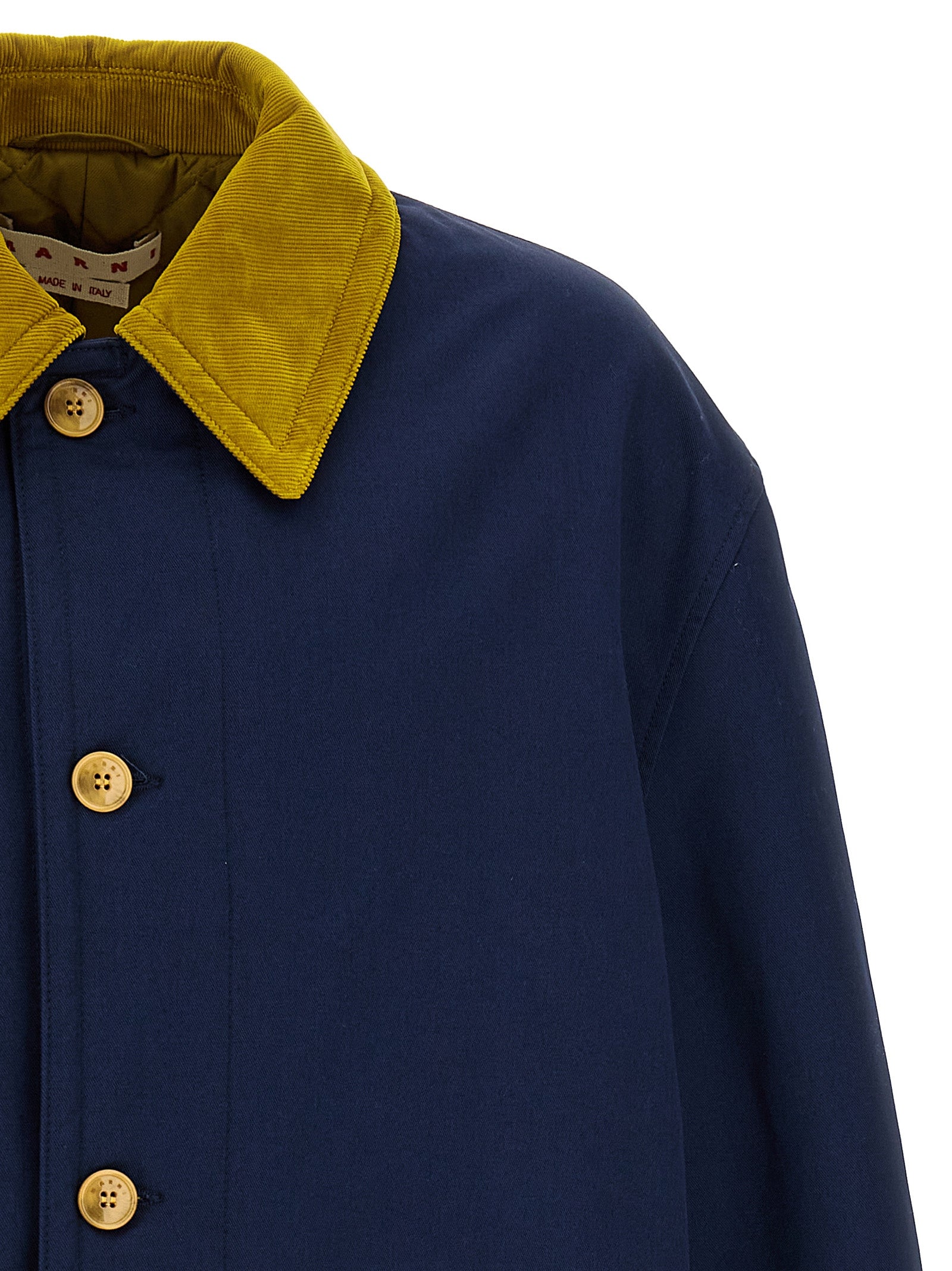 Marni Men Cotton Gabardine Parka MARNI